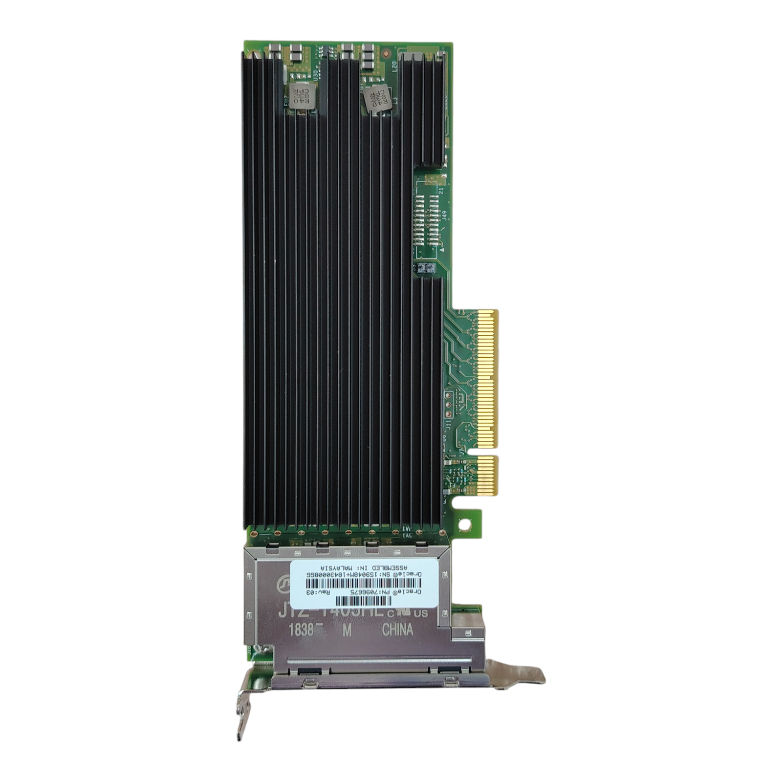 Oracle Sun X7-2L 2U Rackmount Server – Quad 10GbE Adapter, Dual 1200W Redundant PSUs