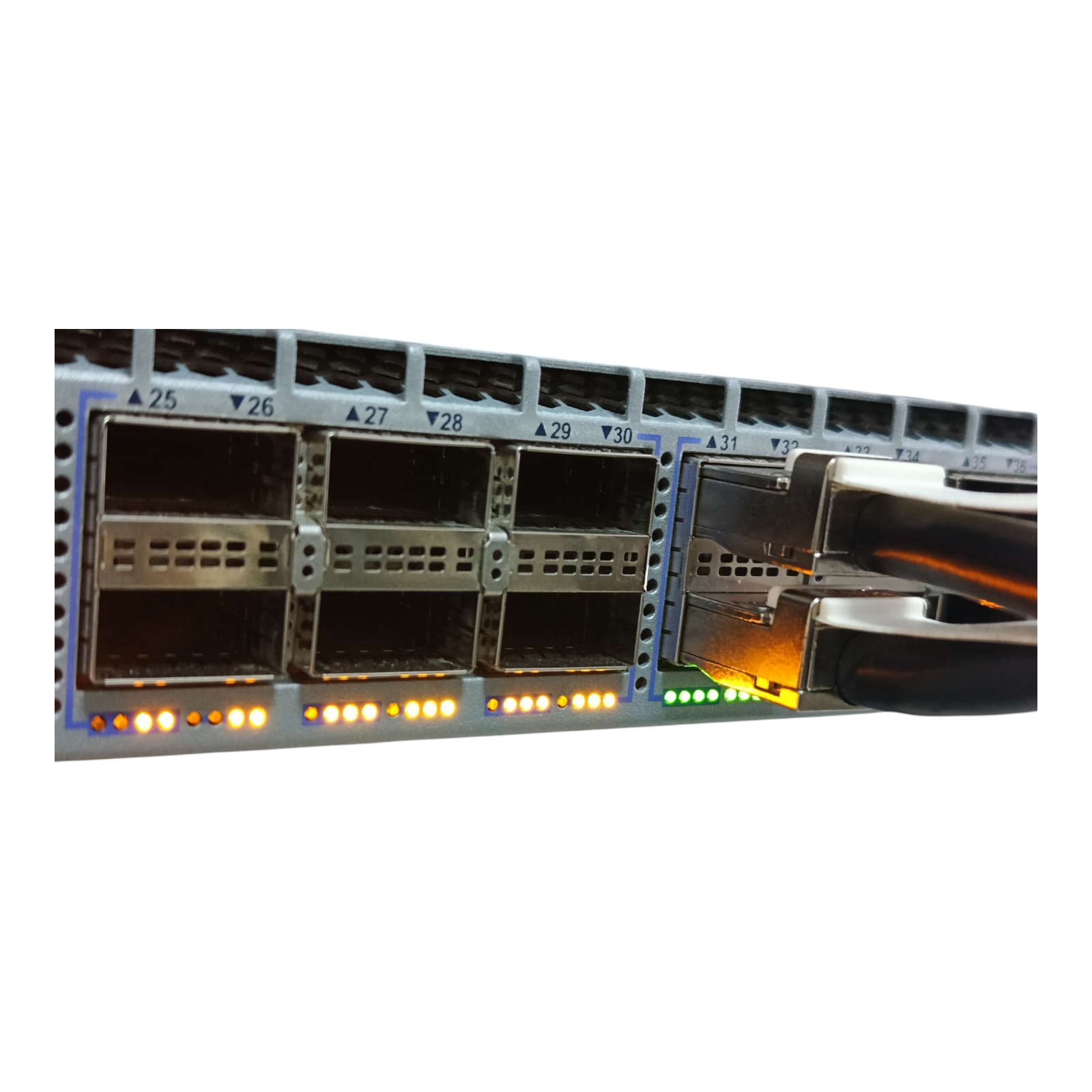 Arista DCS-7280QR-C36-M-F Switch | 24x40GbE QSFP+ & 12x100GbE QSFP28 | Front-to-Rear Airflow, Dual AC PSU