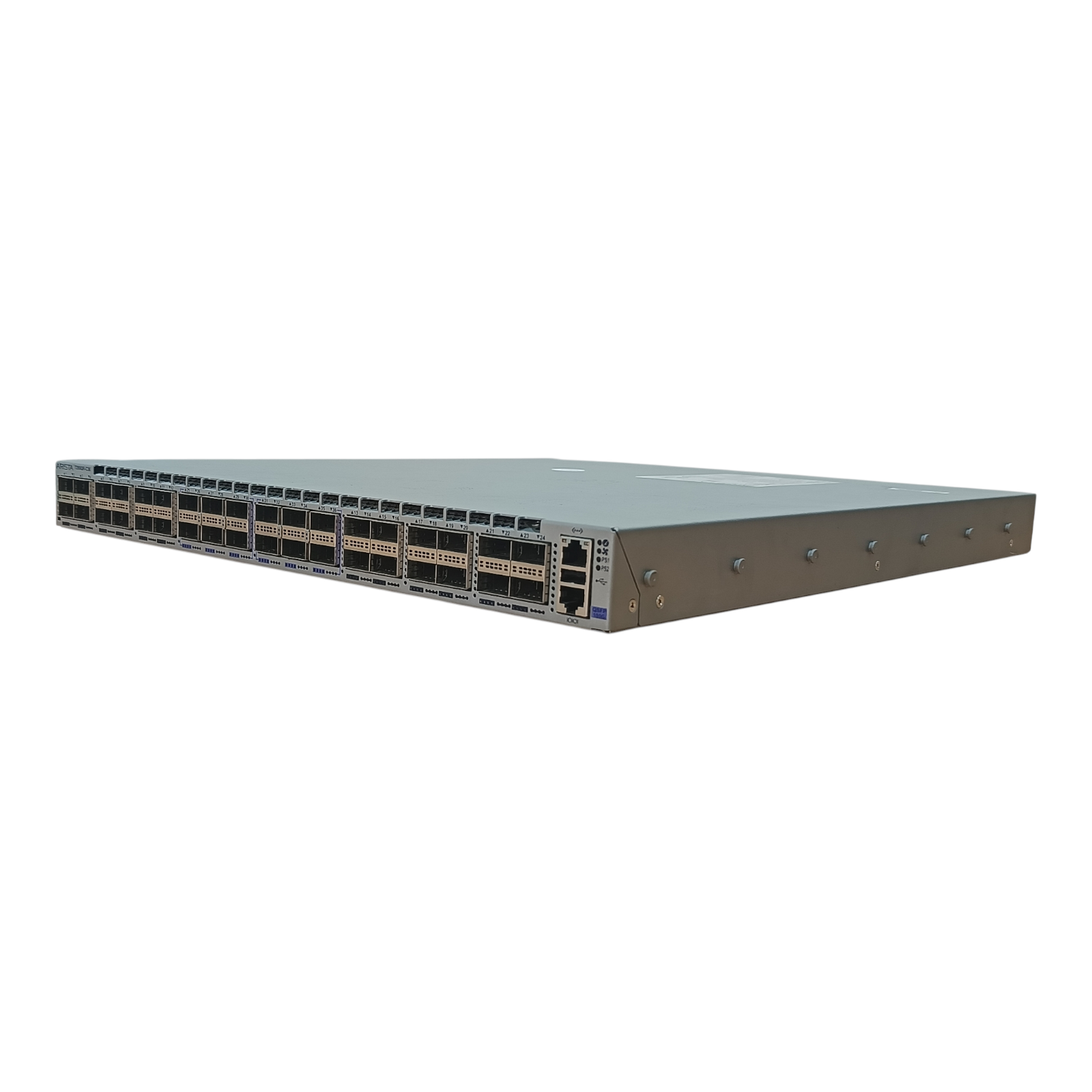 Arista DCS-7280QR-C36-M-F Switch | 24x40GbE QSFP+ & 12x100GbE QSFP28 | Front-to-Rear Airflow, Dual AC PSU