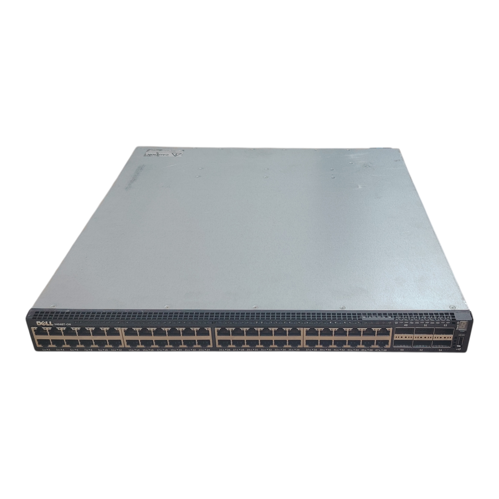 Dell S4048T-ON Network Switch | 48x 10GBASE-T RJ45 | 6x 40GbE QSFP+ | 1U Rackmount | Dual PSU Enterprise Switch