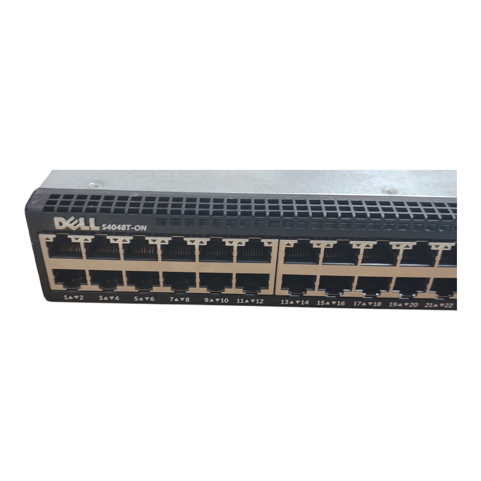 Dell S4048T-ON Network Switch | 48x 10GBASE-T RJ45 | 6x 40GbE QSFP+ | 1U Rackmount | Dual PSU Enterprise Switch