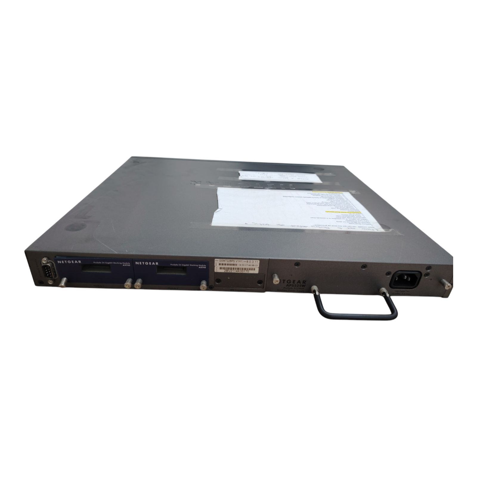 NETGEAR GSM7228PS 24-Port PoE Gigabit Managed Switch with 4 SFP & 2 SFP+ Uplinks