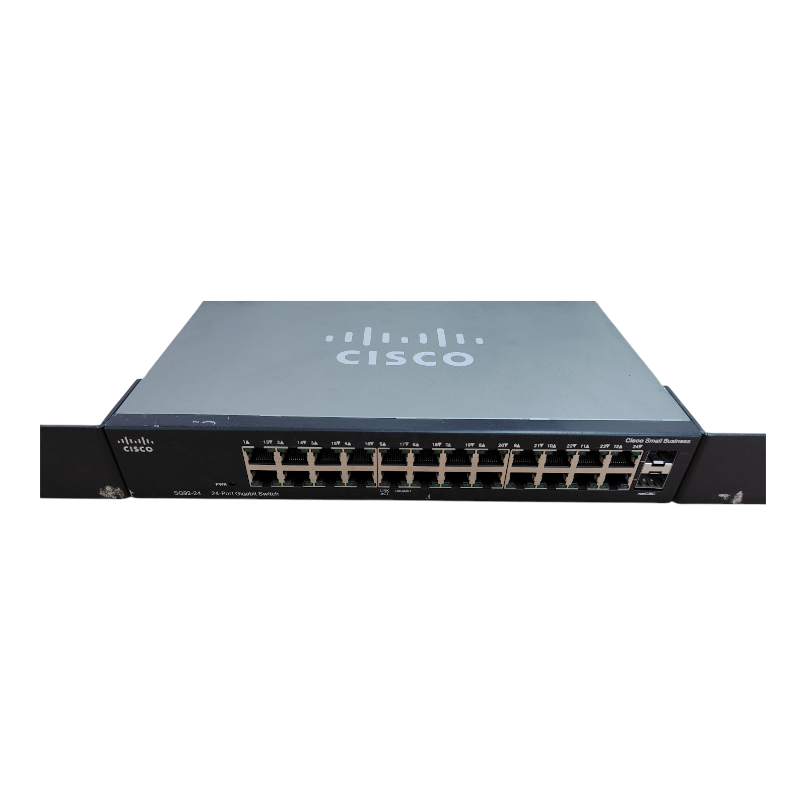 Cisco SG92-24 Compact 24-Port Gigabit Desktop Switch – Unmanaged, High-Performance Ethernet Connectivity