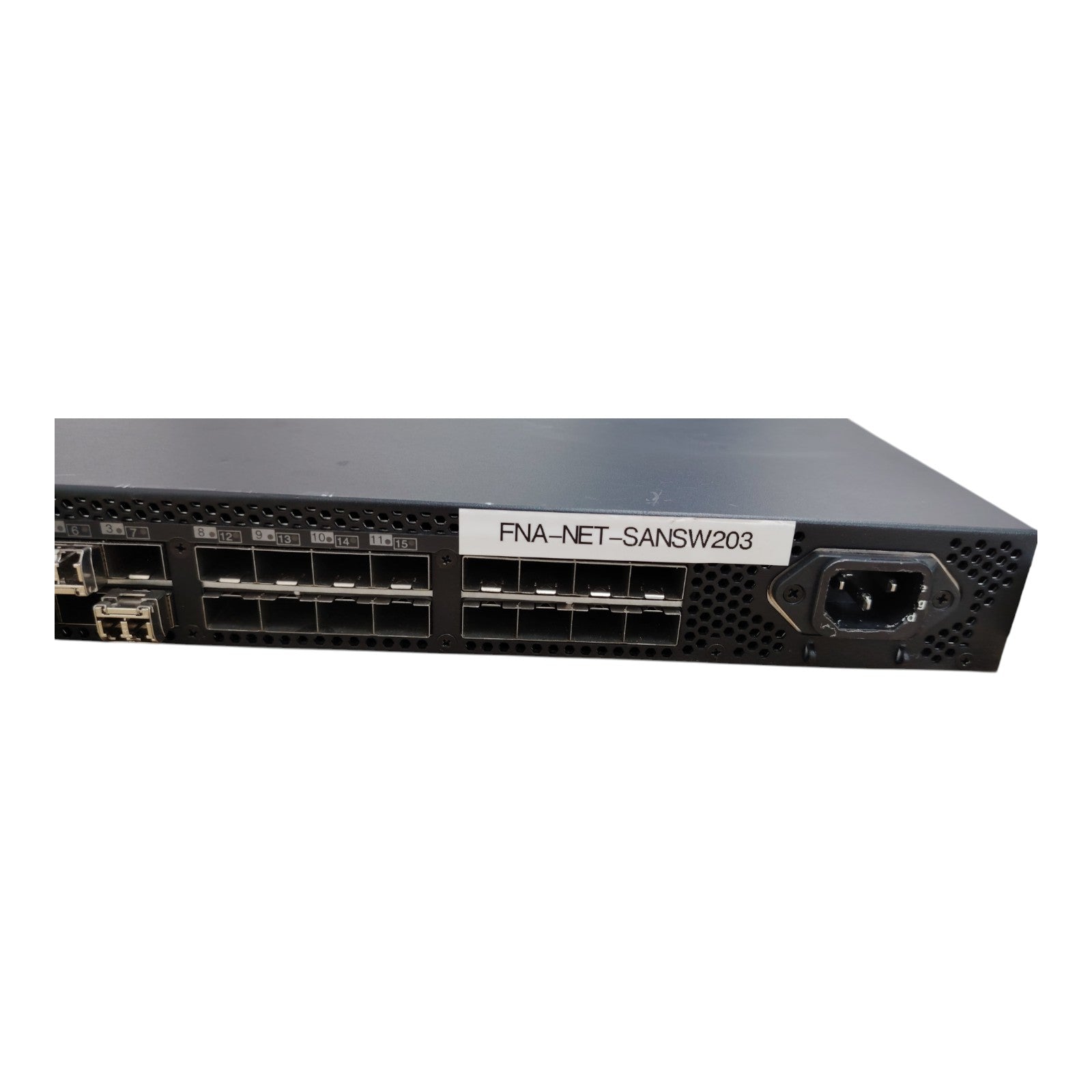 IBM SAN24B-4 Express 2498-24E Fibre Channel Switch | 8x 8Gb SFP Ports | Enterprise SAN Connectivity