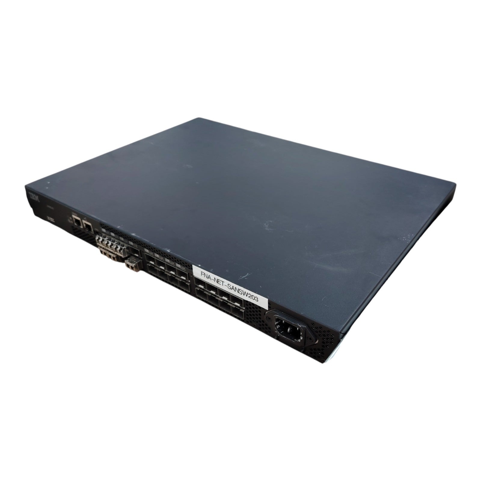 IBM SAN24B-4 Express 2498-24E Fibre Channel Switch | 8x 8Gb SFP Ports | Enterprise SAN Connectivity