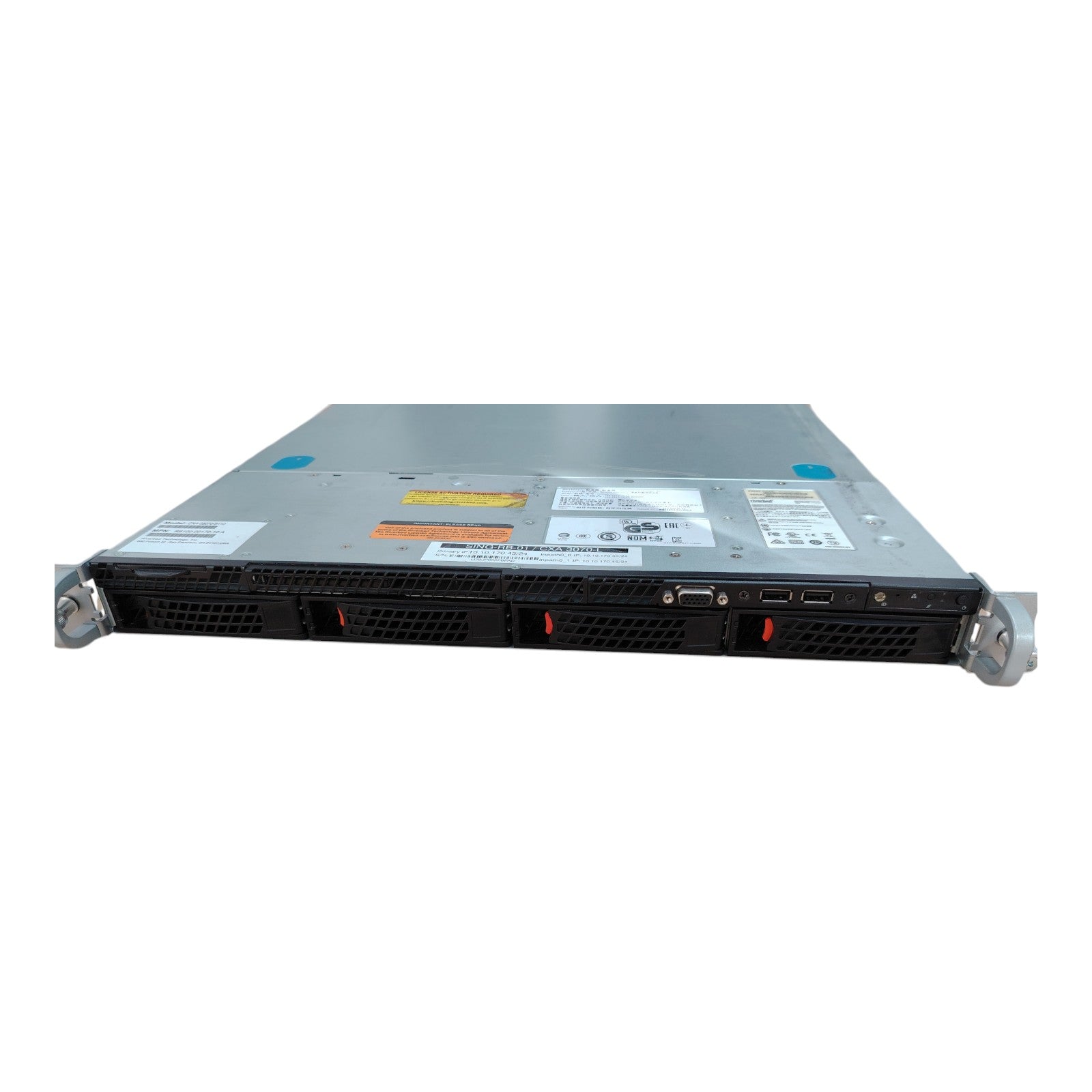 Riverbed CXA-03070 SteelHead WAN Optimization Appliance | Intel Xeon E5-2609V2 | 16GB RAM | 2x1TB HDD + 2x240GB SSD