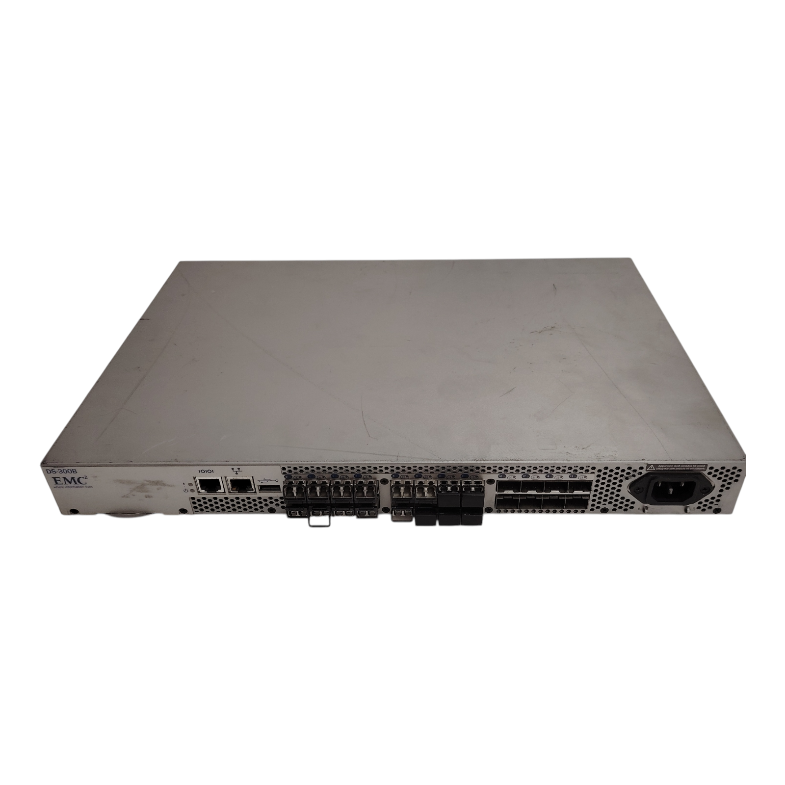 EMC Brocade DS-300B SAN Switch | 16x 4Gb SFPs | 24-Port Fibre Channel | Enterprise Storage Networking