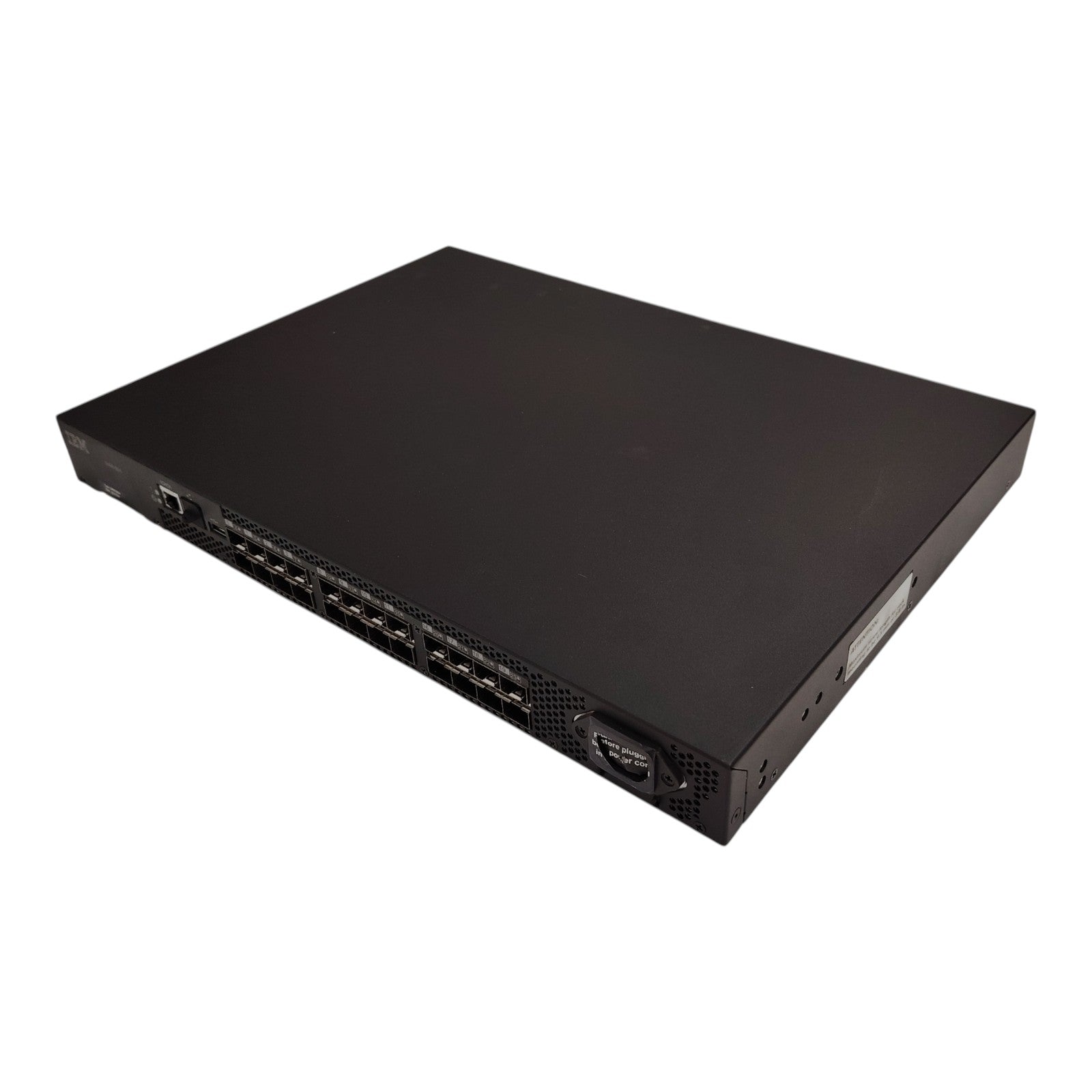 IBM 2498-B24 SAN Fibre Channel Switch – 24-Port 8Gb FC Rackmount Storage Networking Switch