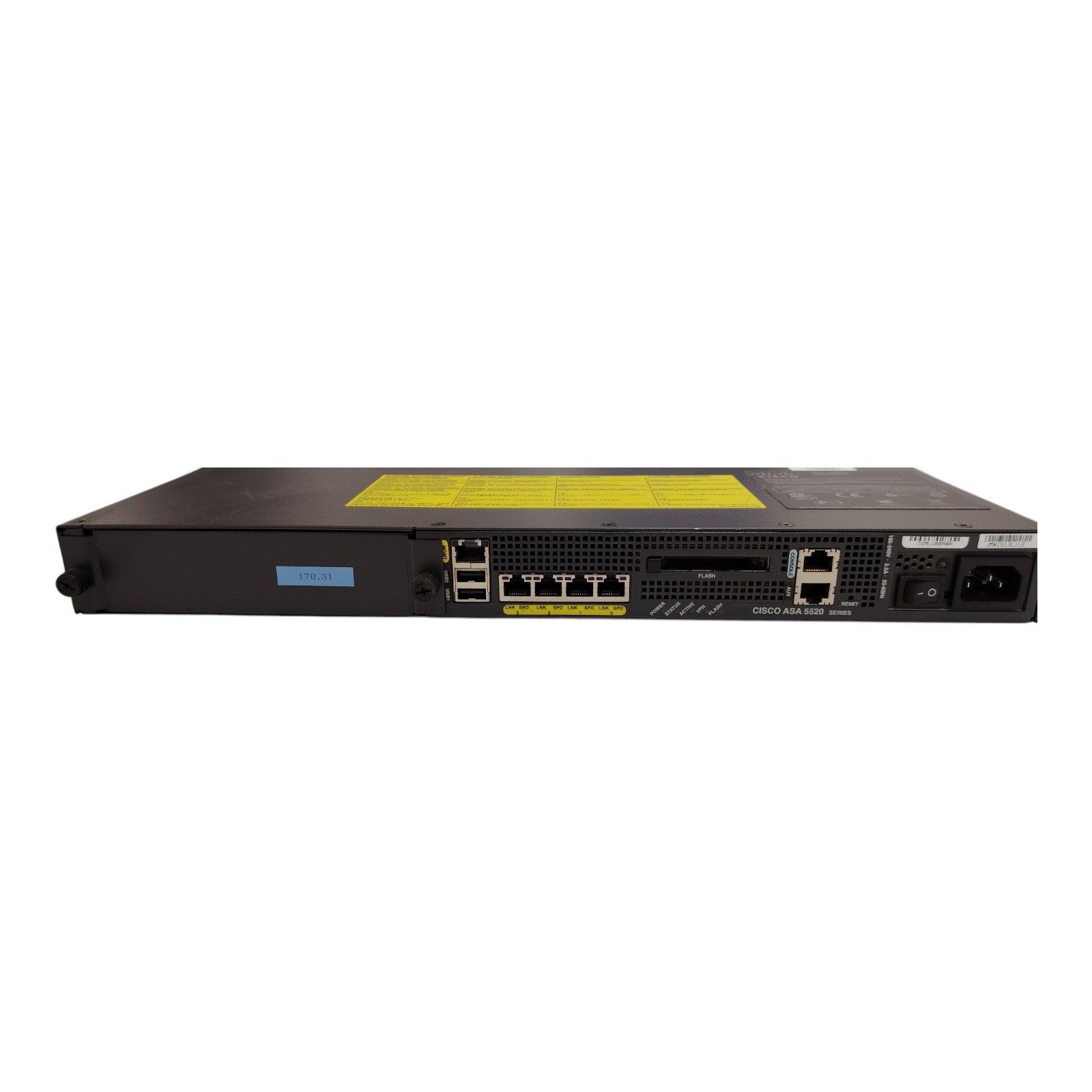 Cisco ASA5520 Adaptive Security Appliance Firewall – Enterprise Network Security Appliance