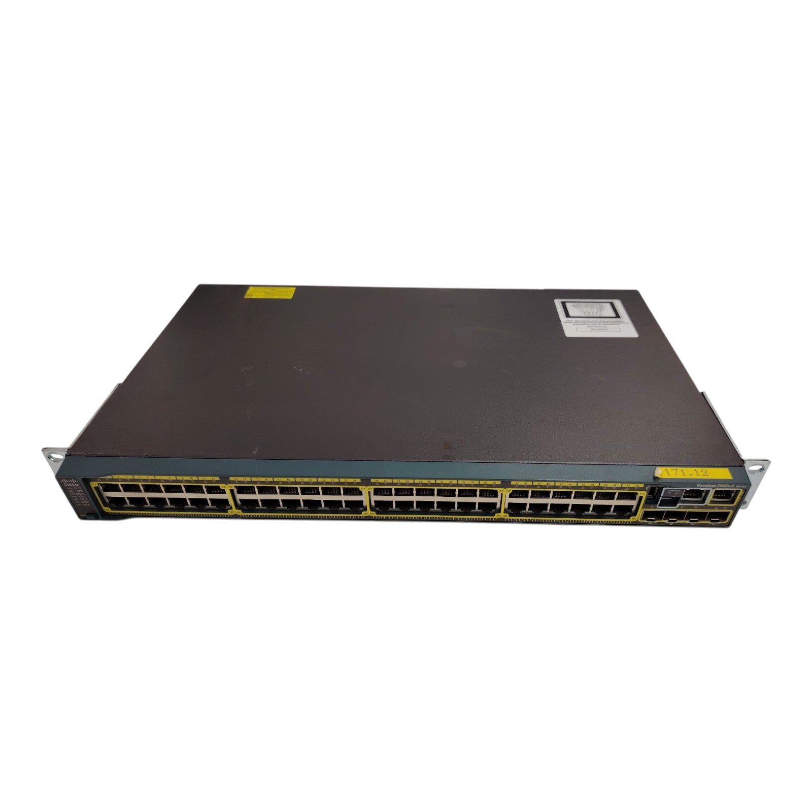 Cisco WS-C2960S-48TS-L Catalyst 2960S 48-Port Gigabit Ethernet Managed Switch | Layer 2 LAN Base