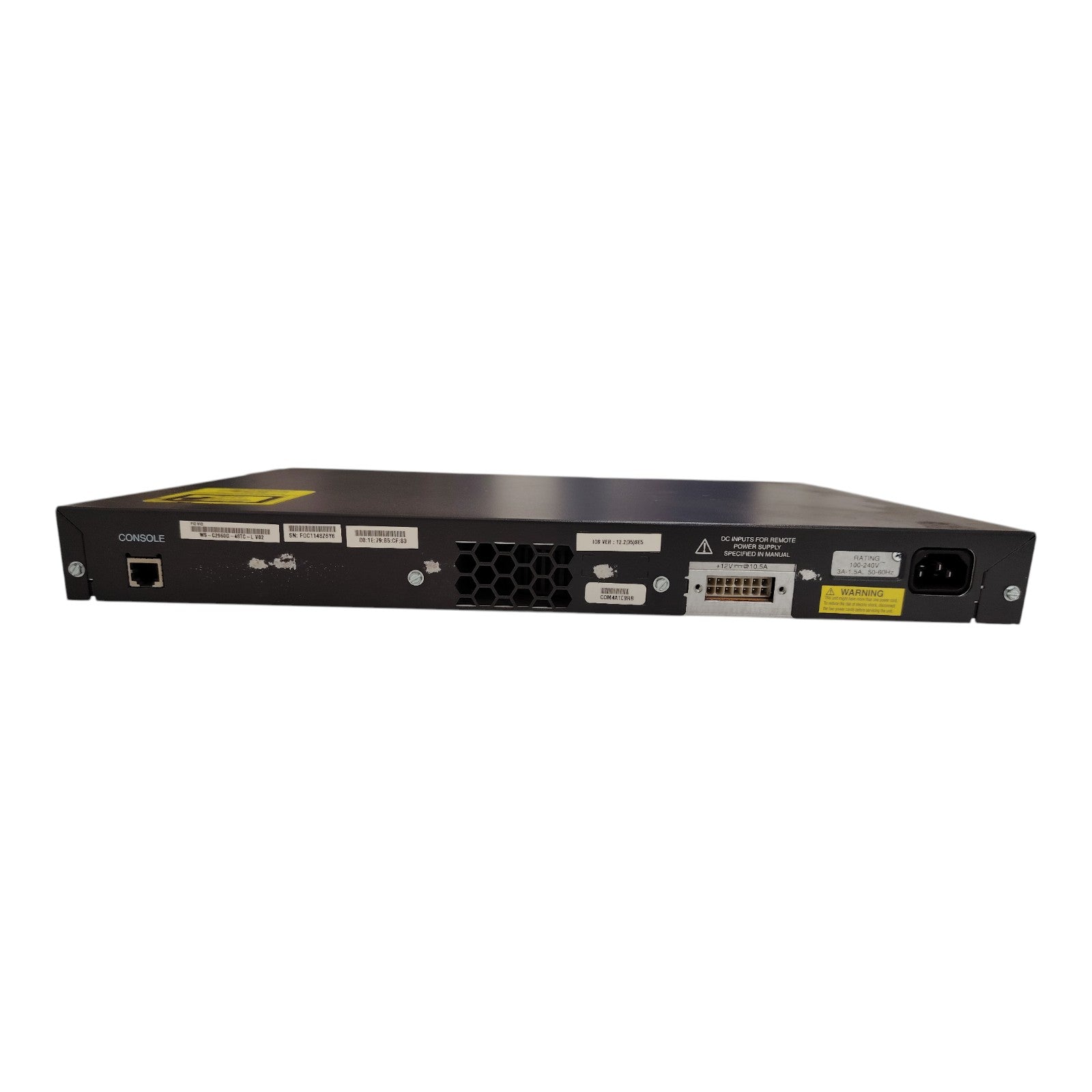 Cisco WS-C2960G-48TC-L Catalyst 2960G 48-Port Gigabit Ethernet Switch – Enterprise Rackmount LAN Switch