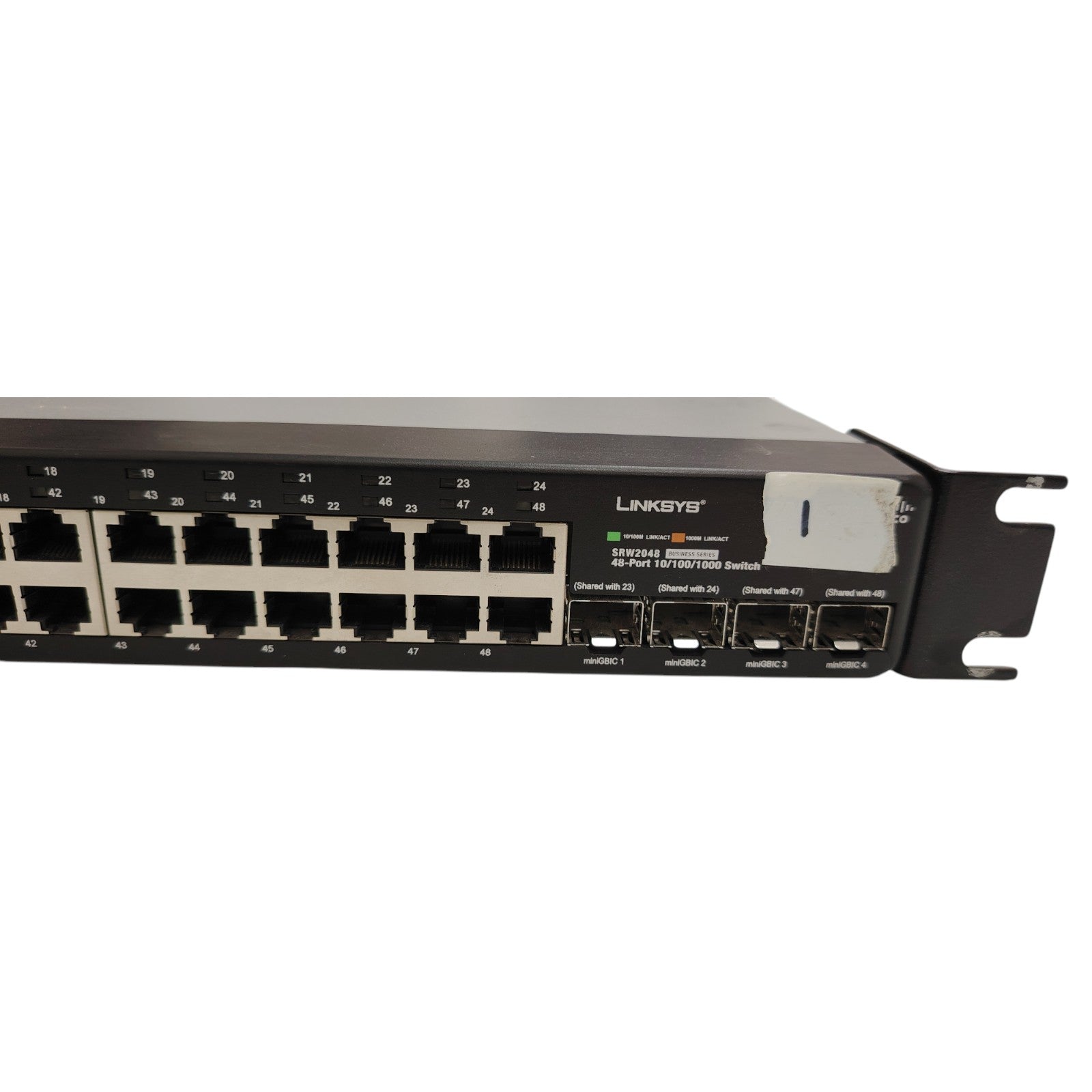 Cisco Linksys SRW2048 48-Port Web-Managed Gigabit Switch – Layer 2 Rackmount