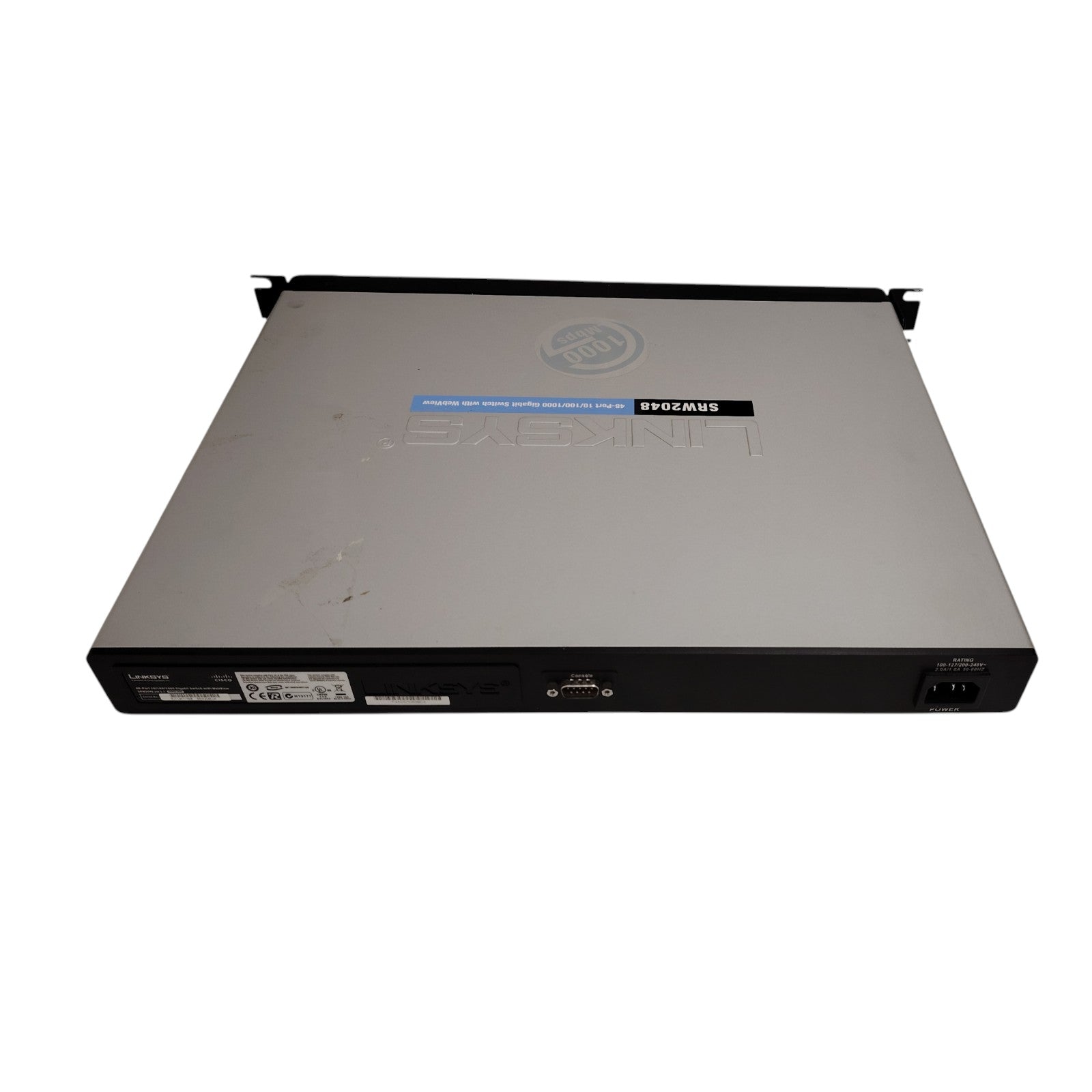 Cisco Linksys SRW2048 48-Port Web-Managed Gigabit Switch – Layer 2 Rackmount