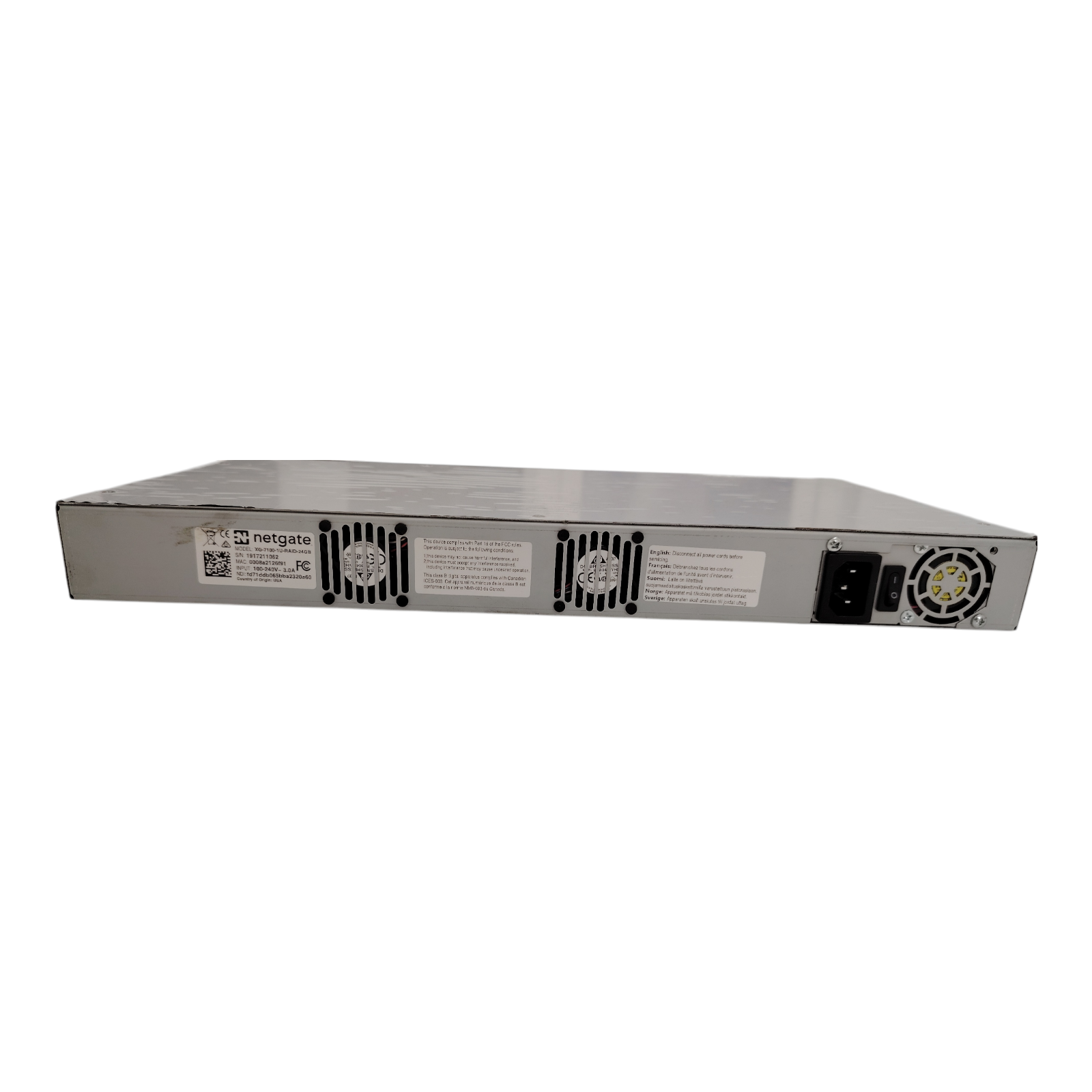 Netgate XG-7100 1U Firewall Appliance – Enterprise pfSense Security Gateway