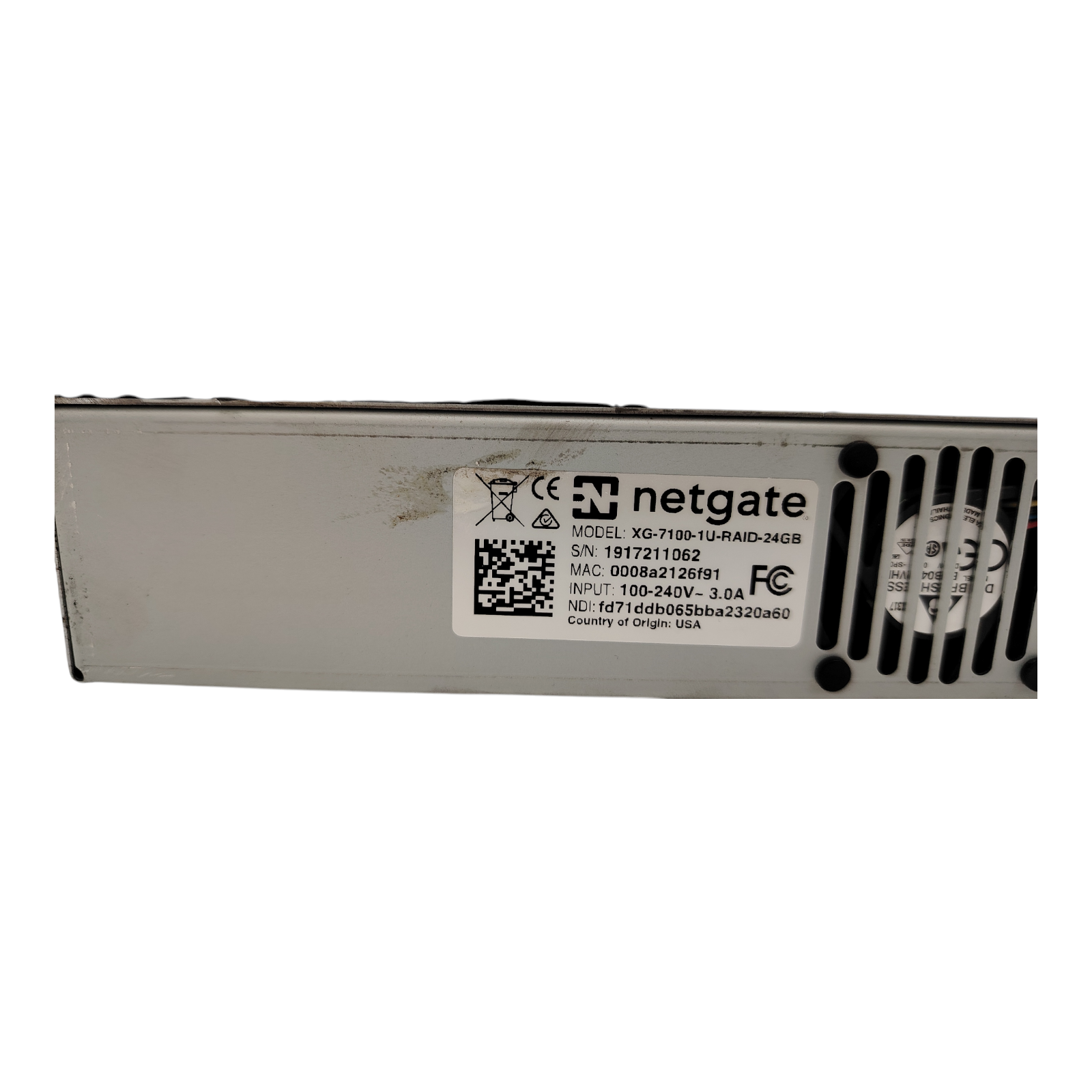 Netgate XG-7100 1U Firewall Appliance – Enterprise pfSense Security Gateway