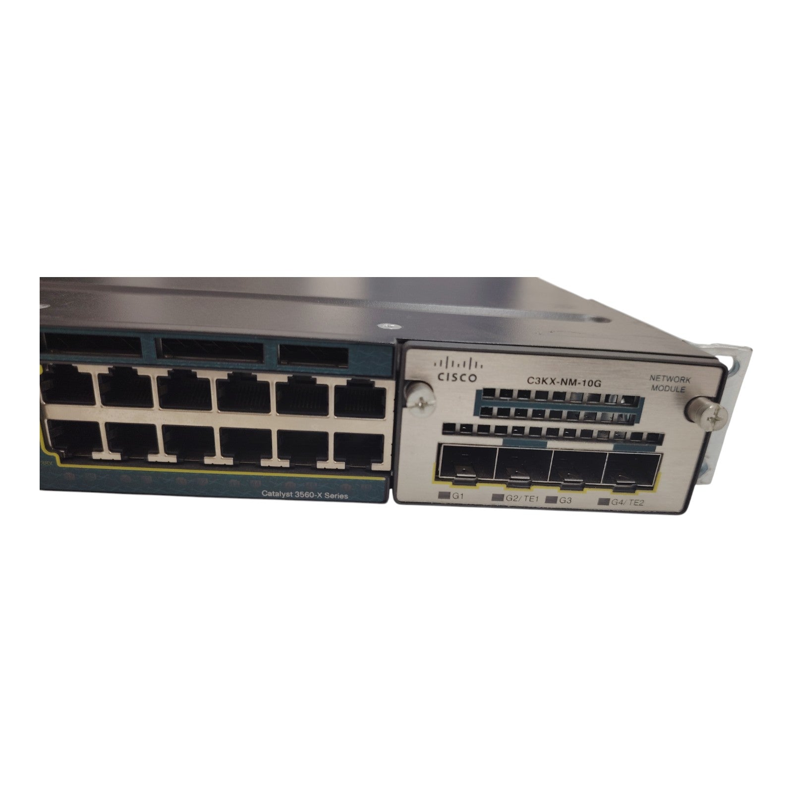 Cisco Catalyst WS-C3560X-48T-L 48-Port Gigabit Managed Layer 3 Switch with Network Module Expansion