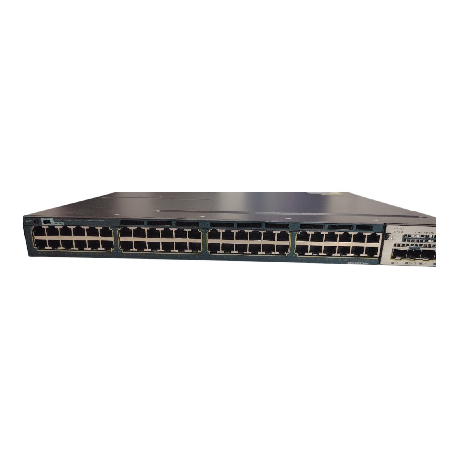 Cisco Catalyst WS-C3560X-48T-L 48-Port Gigabit Managed Layer 3 Switch with Network Module Expansion