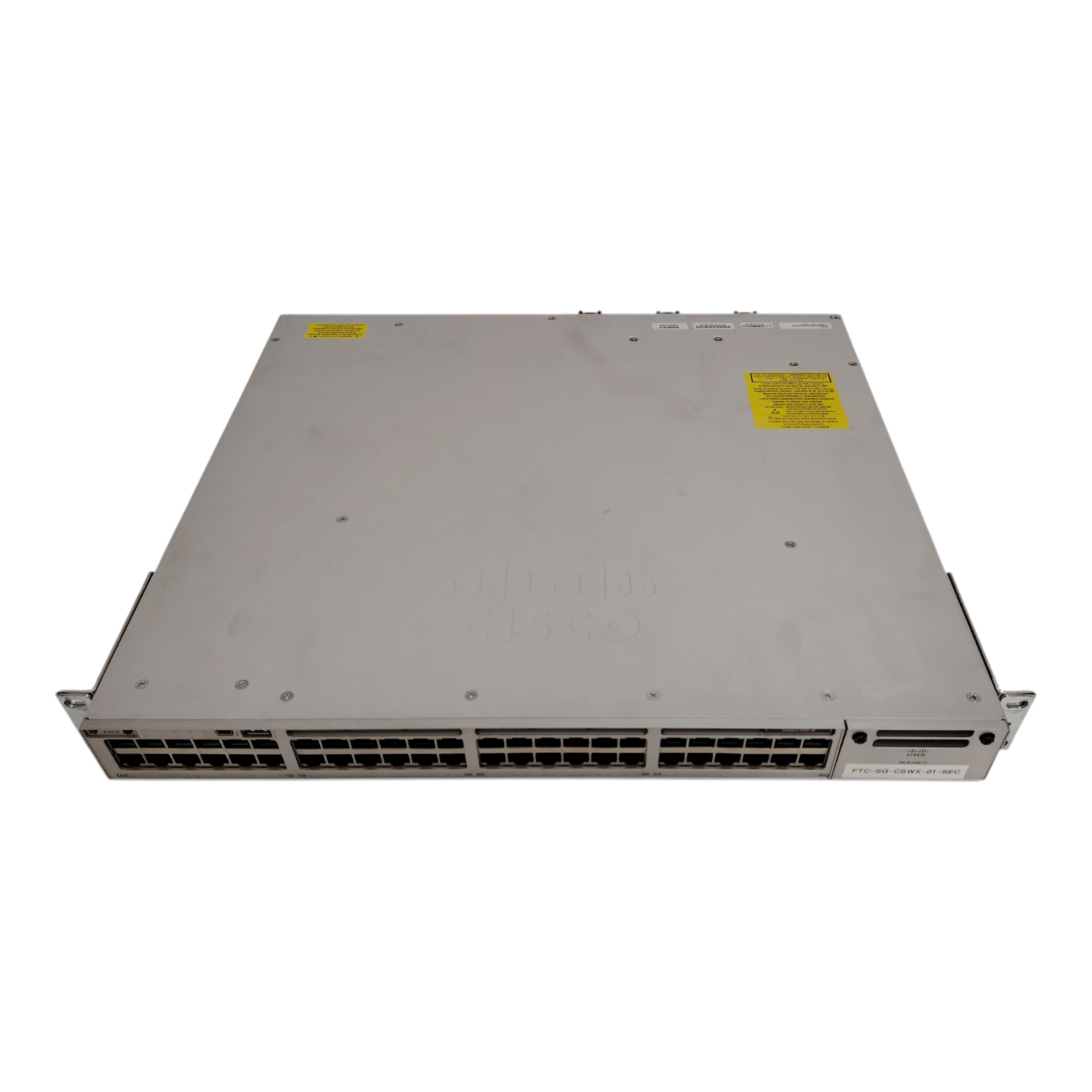 Cisco Catalyst C9300-48T-A 48-Port Gigabit Network Switch – Enterprise Stackable Managed Switch with 2x PSU & 3x Fans