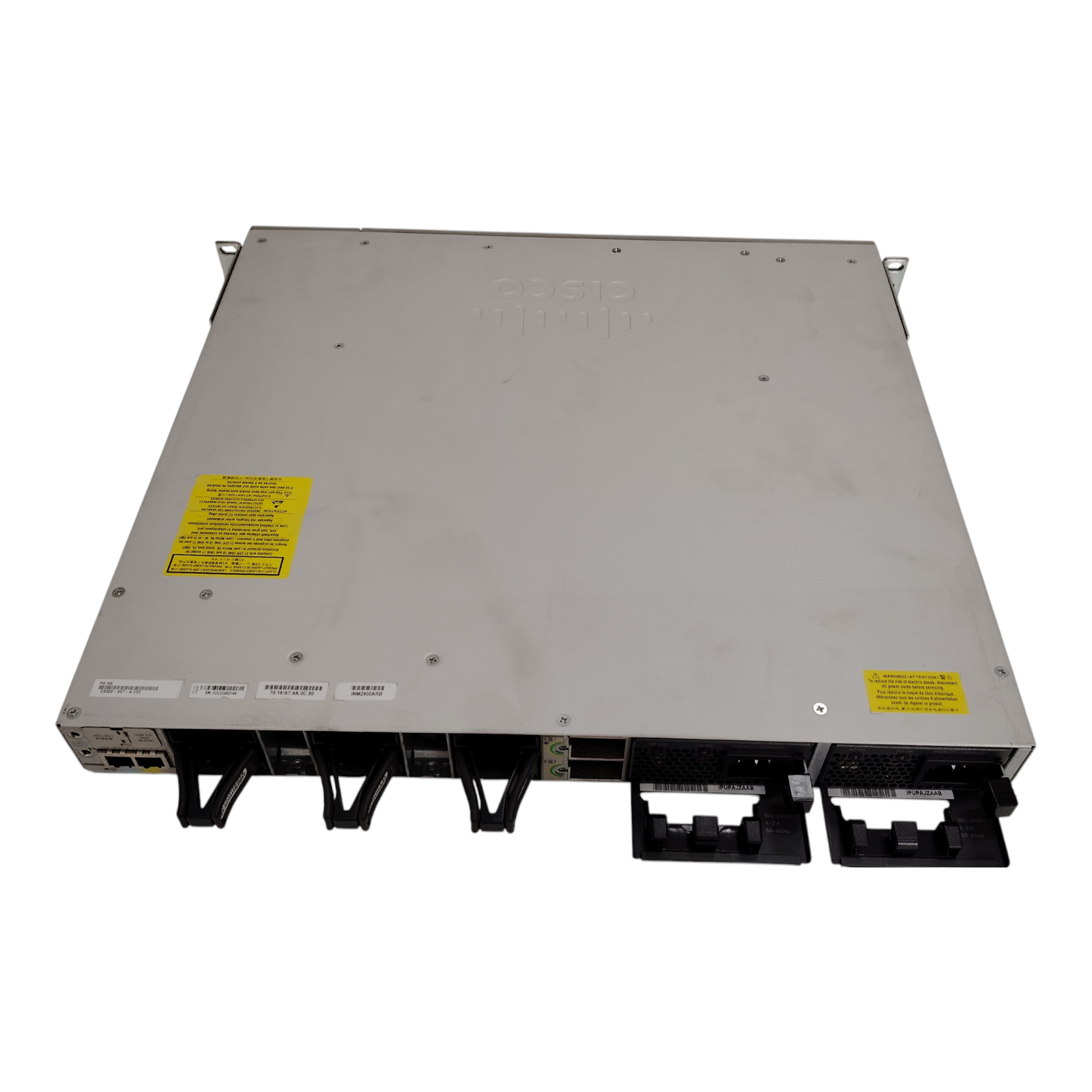 Cisco Catalyst C9300-48T-A 48-Port Gigabit Network Switch – Enterprise Stackable Managed Switch with 2x PSU & 3x Fans