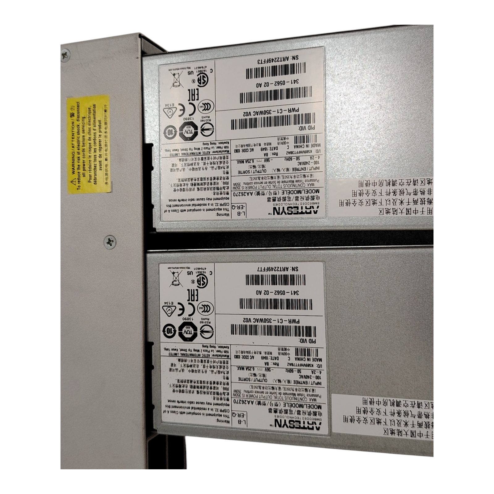 Cisco Catalyst C9300-48T-A 48-Port Gigabit Network Switch – Enterprise Stackable Managed Switch with 2x PSU & 3x Fans