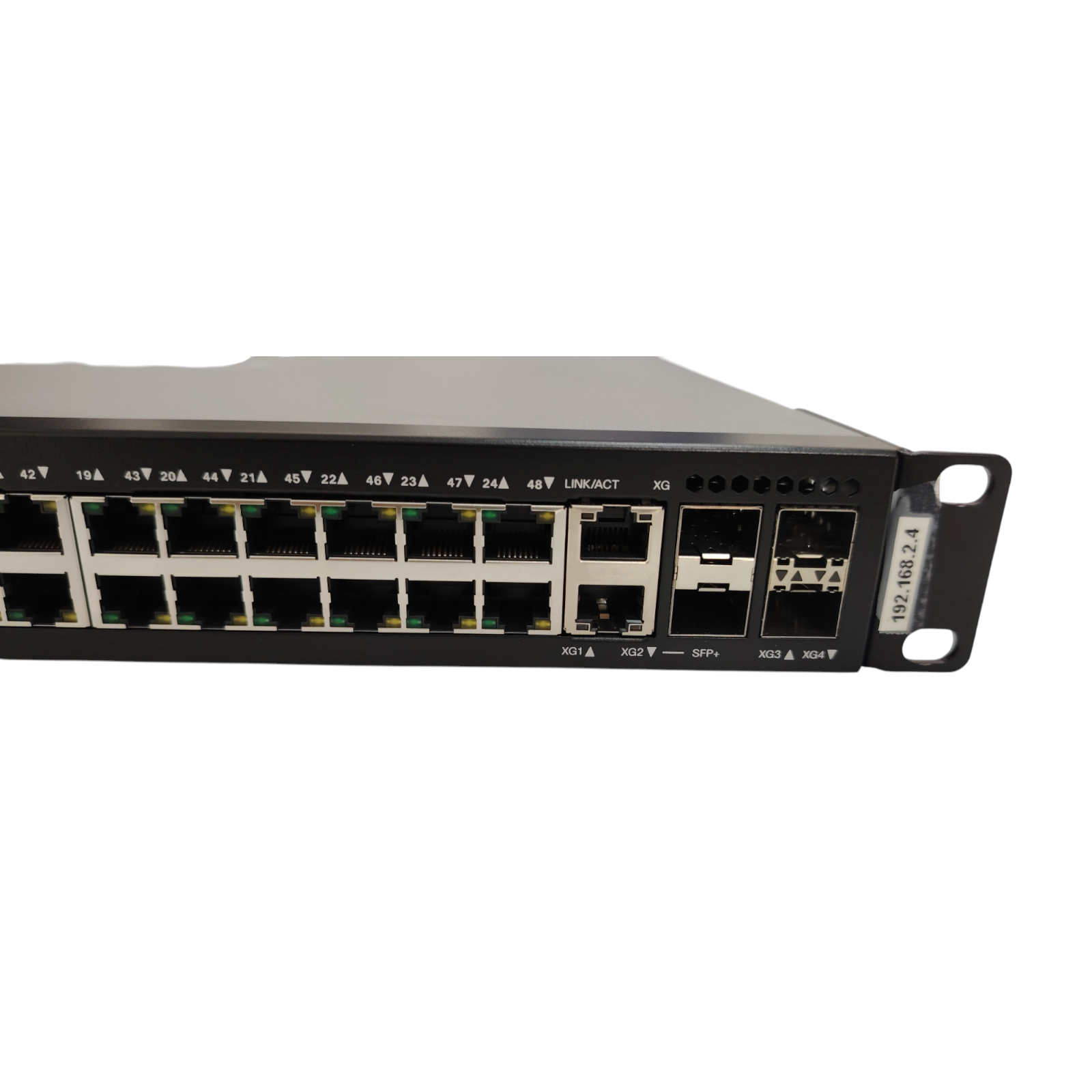 Cisco SG350X-48P-K9 48-Port Gigabit PoE+ Stackable Managed Network Switch with 10G Uplinks