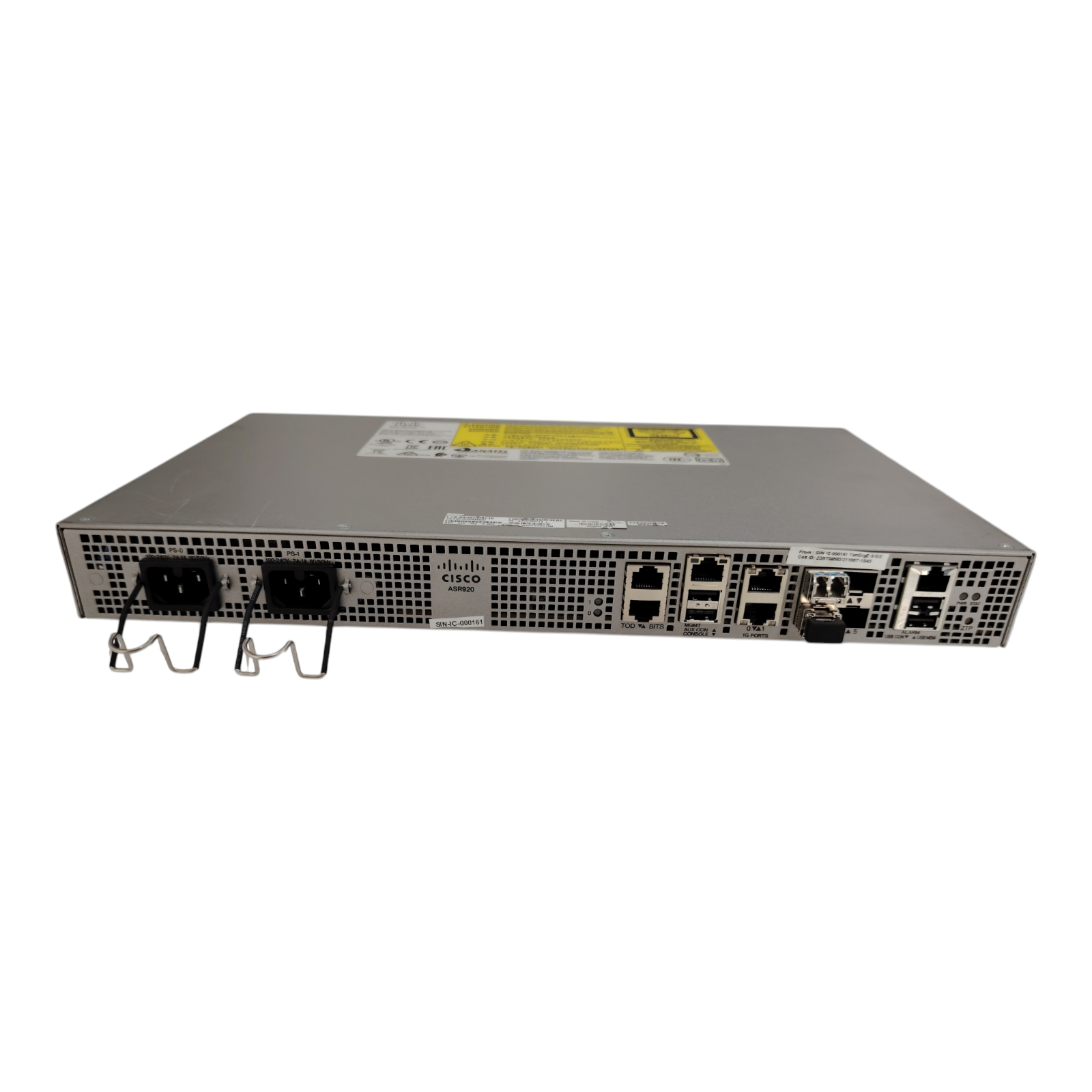 Cisco ASR-920-4SZ-A Router – 2x 1G RJ45 + 4x 10G SFP+ Ports | High-Performance Aggregation Services Router