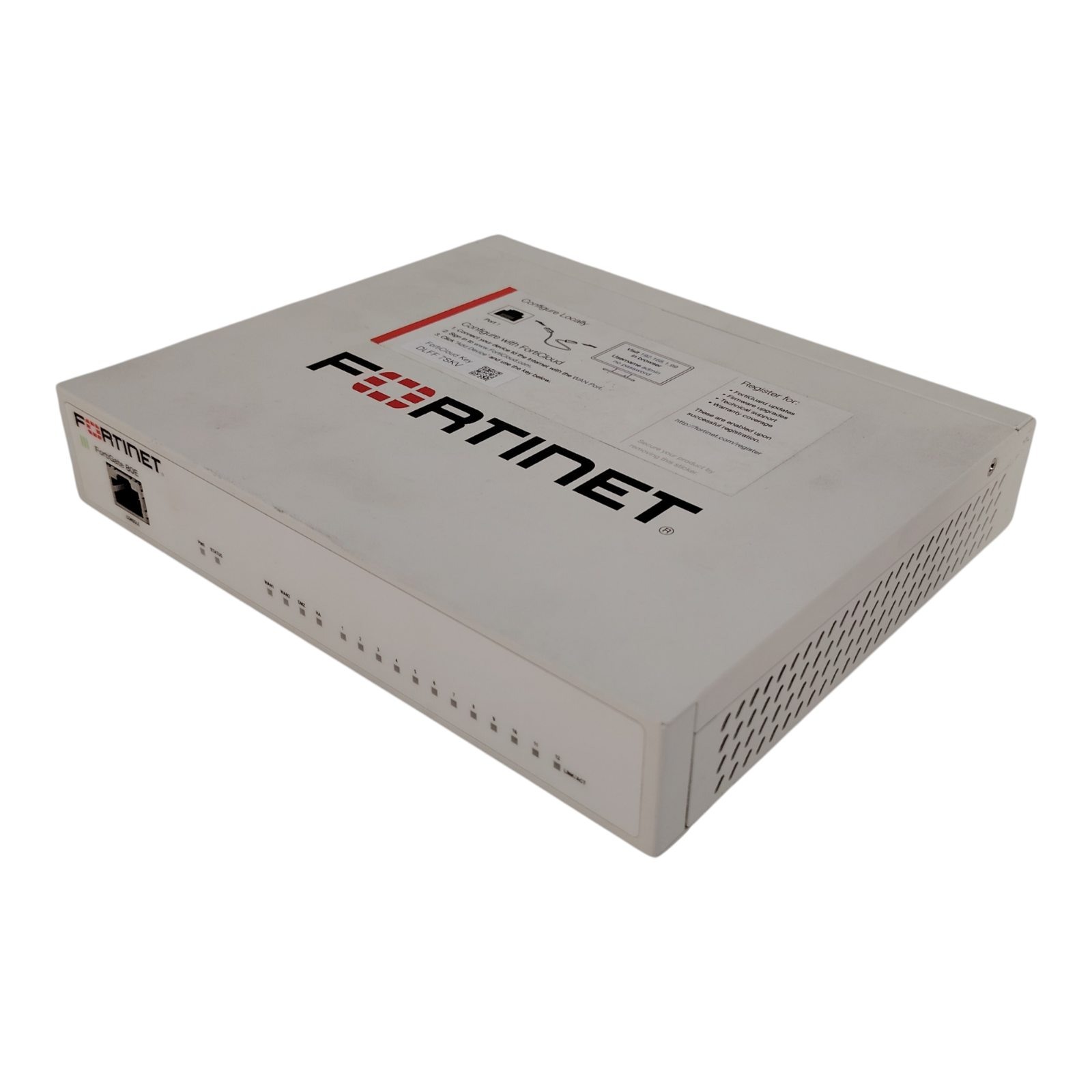 Fortinet FortiGate FG-80E Firewall | 14x GE RJ45 Ports | Next-Generation Network Security Appliance
