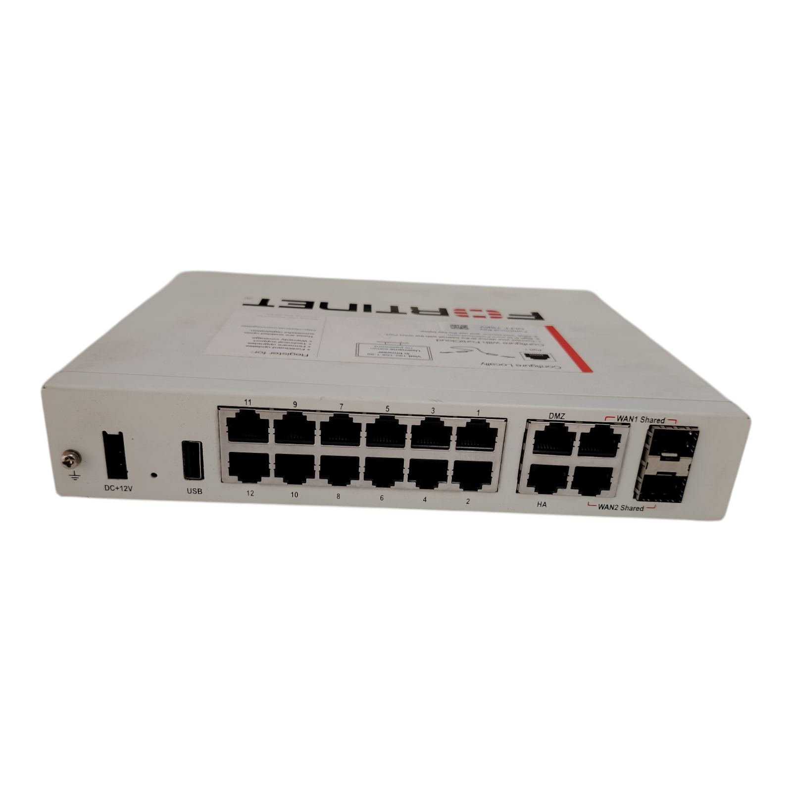 Fortinet FortiGate FG-80E Firewall | 14x GE RJ45 Ports | Next-Generation Network Security Appliance