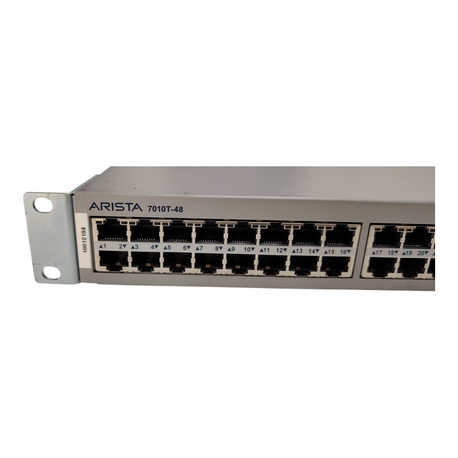 Arista DCS-7010T-48 Gigabit Ethernet Switch | 48x 1GbE Ports + 4x 10GbE SFP+ | Layer 2/3 | 1U Rackmount | Redundant PSU