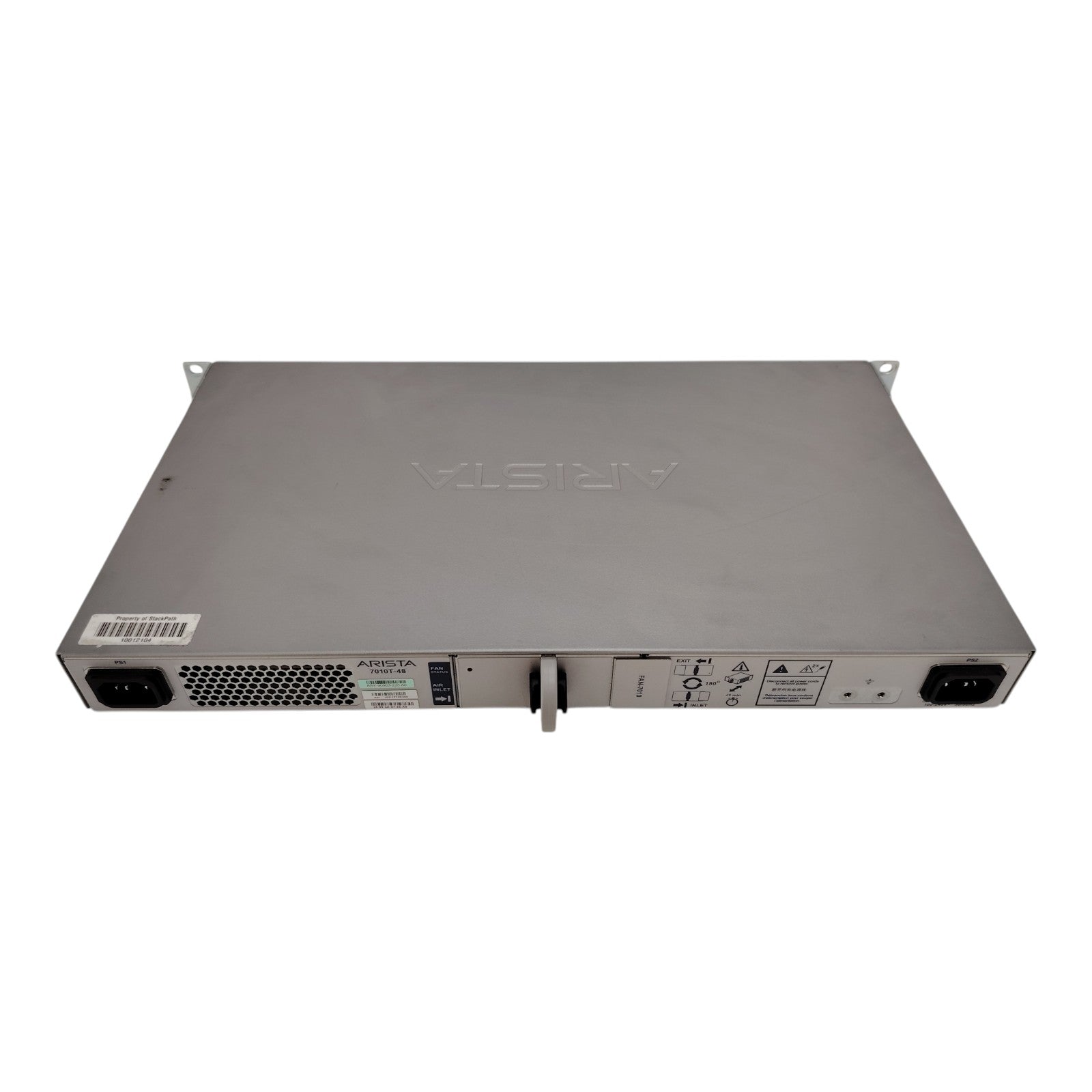 Arista DCS-7010T-48 Gigabit Ethernet Switch | 48x 1GbE Ports + 4x 10GbE SFP+ | Layer 2/3 | 1U Rackmount | Redundant PSU
