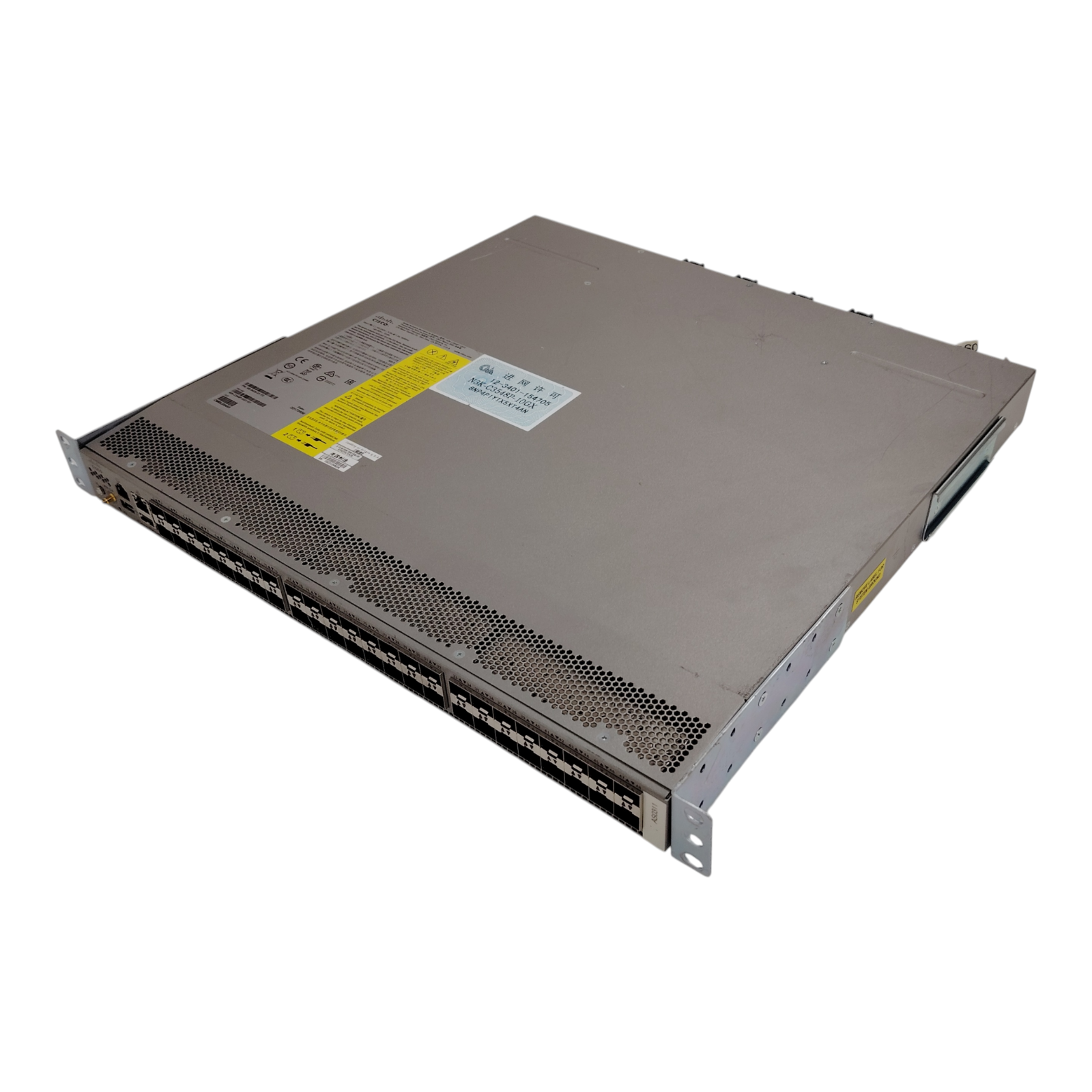 Cisco N3K-C3548P-10GX Nexus 3548P Switch – 48-Port 10GbE, 1U Rackmount, Low-Latency Data Center Networking