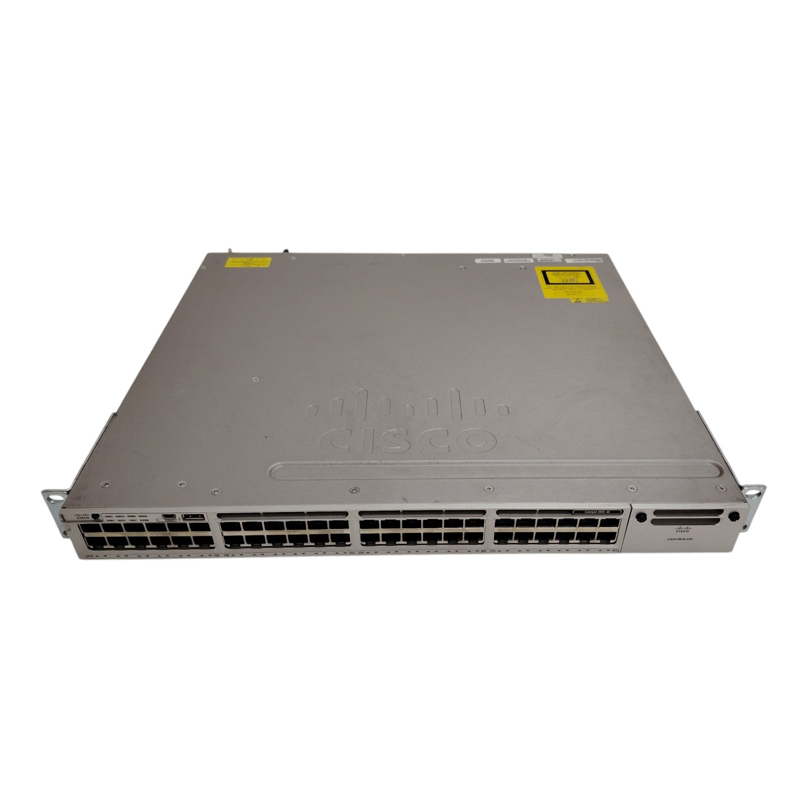 Cisco WS-C3850-48T-L Catalyst 3850 48-Port Gigabit Ethernet Managed Switch | Enterprise Layer 3 LAN Access with PSU