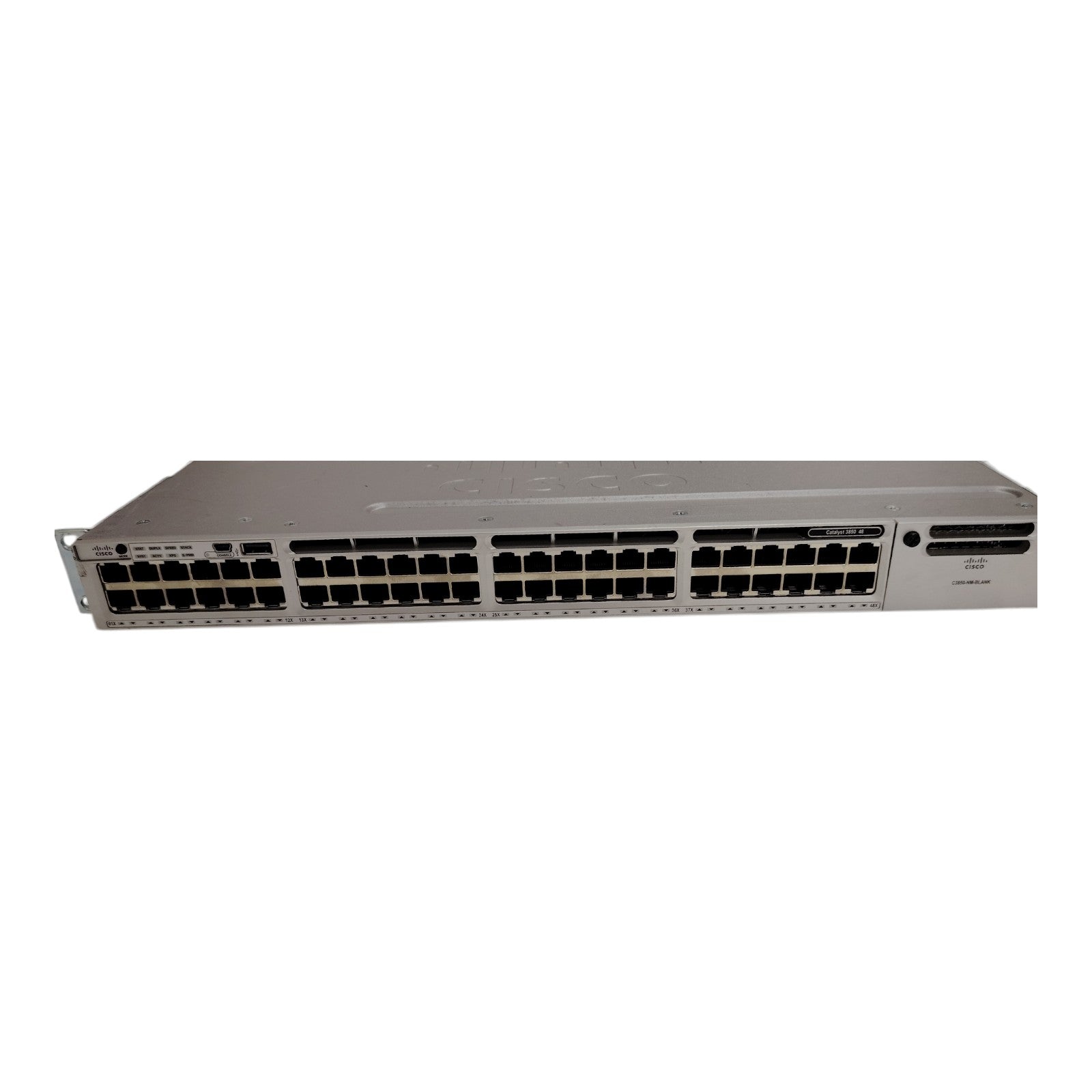 Cisco WS-C3850-48T-L Catalyst 3850 48-Port Gigabit Ethernet Managed Switch | Enterprise Layer 3 LAN Access with PSU