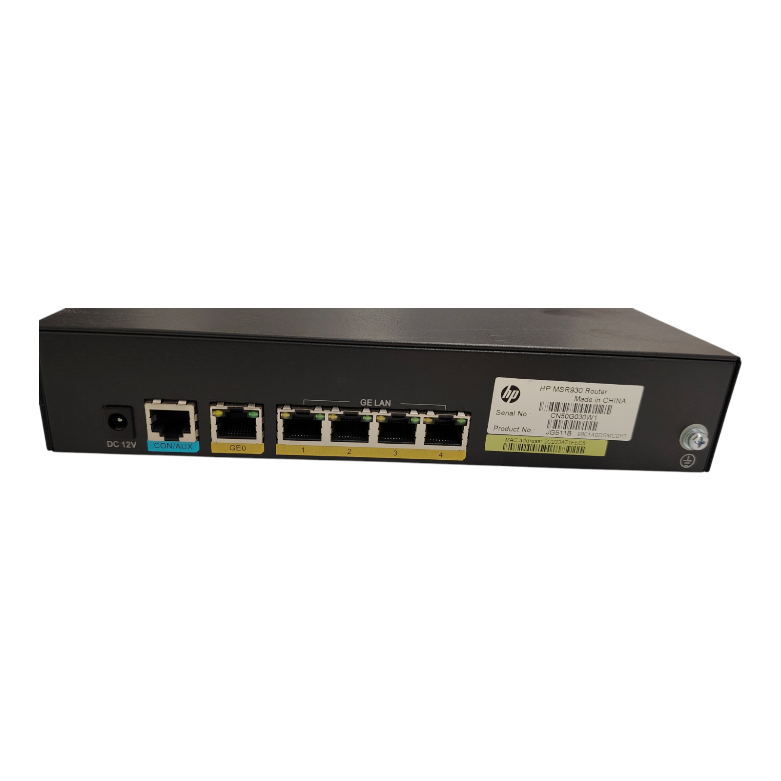 HP JG511B MSR930 Router – High-Performance Enterprise Branch Networking Solution