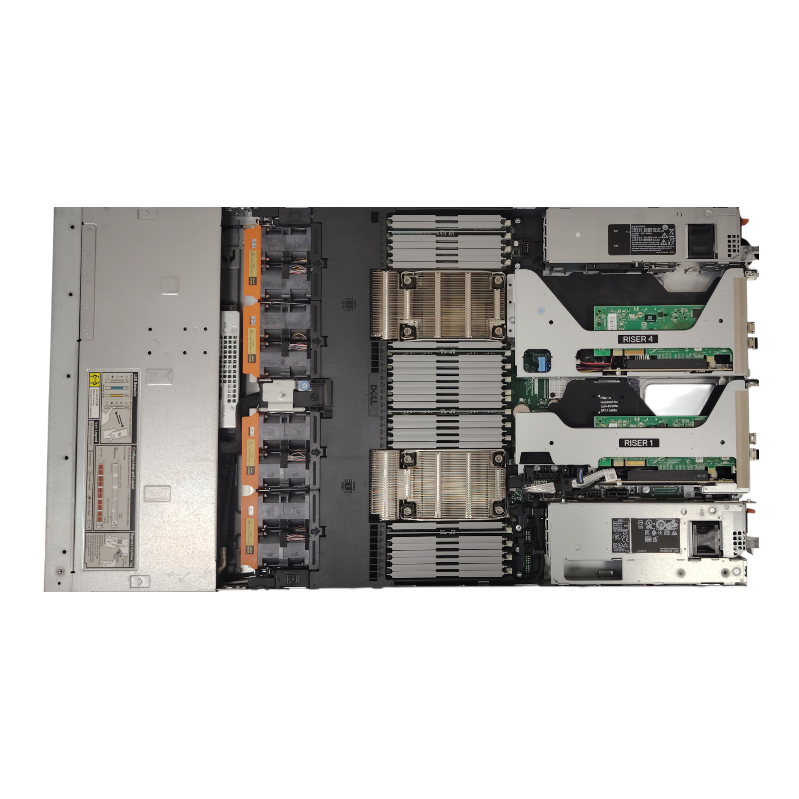 Dell PowerEdge R660 Server – NO CPU, 64GB DDR5 RAM, SSD Storage, Dual 1100W PSU