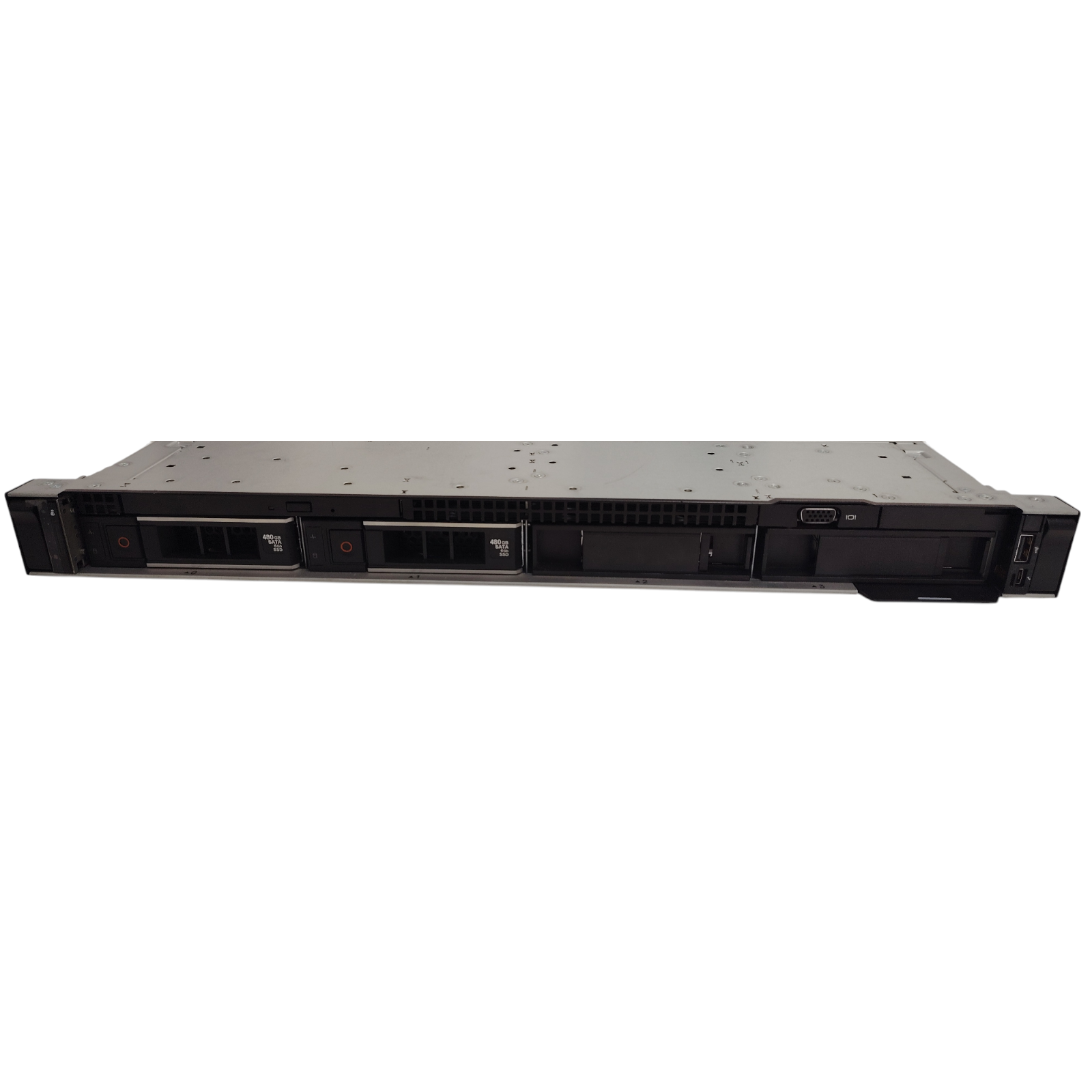 Dell R6515 1U Rack Server | AMD EPYC 7232P | 32GB DDR4 RAM | 2X 480GB SSD | Dual 550W PSU