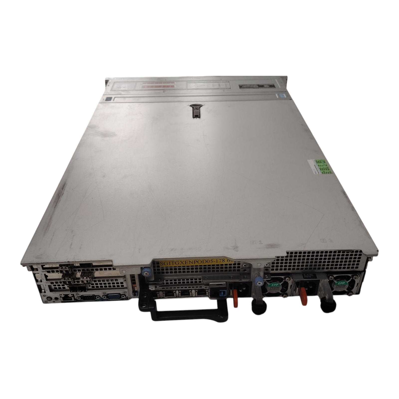 Dell PowerEdge R740 (3.5") 2U Rackmount Server – 2× Xeon Gold 6238M, 192GB DDR4 ECC RAM, 240GB SSD, RAID, 750W PSUs