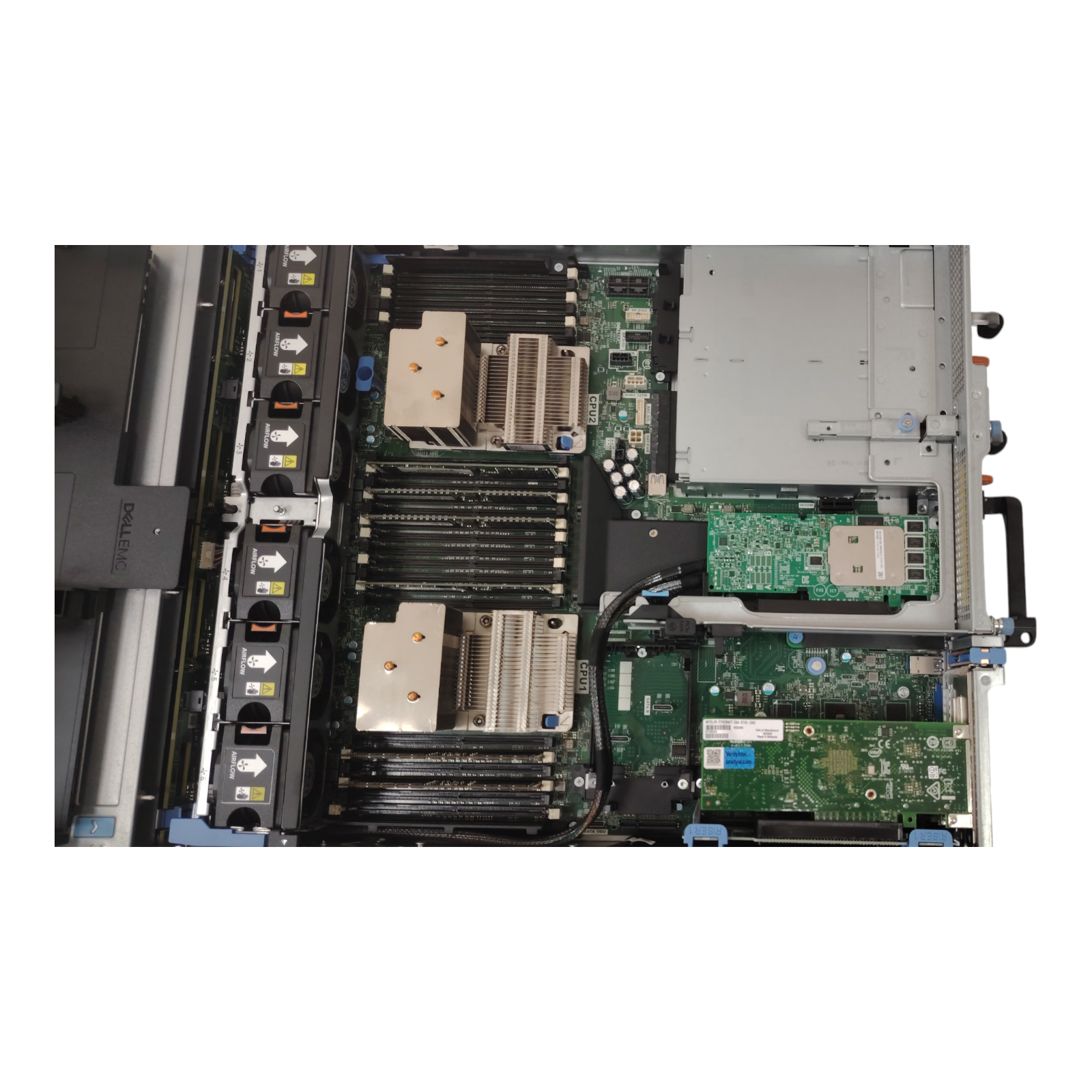 Dell PowerEdge R740 (3.5") 2U Rackmount Server – 2× Xeon Gold 6238M, 192GB DDR4 ECC RAM, 240GB SSD, RAID, 750W PSUs