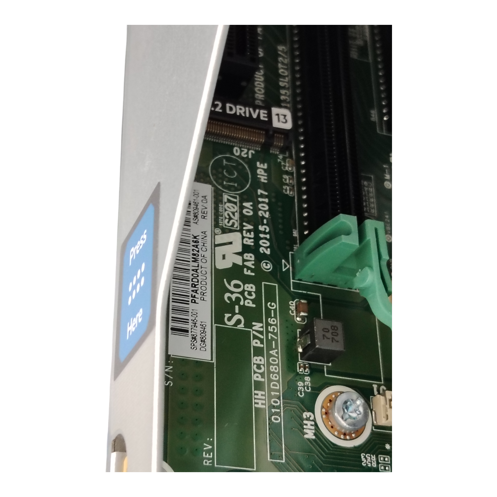 HP DL380 Gen10 24SFF Server No CPU RAM HDD, P408i-a RAID, SAS Expander, 800W PSU