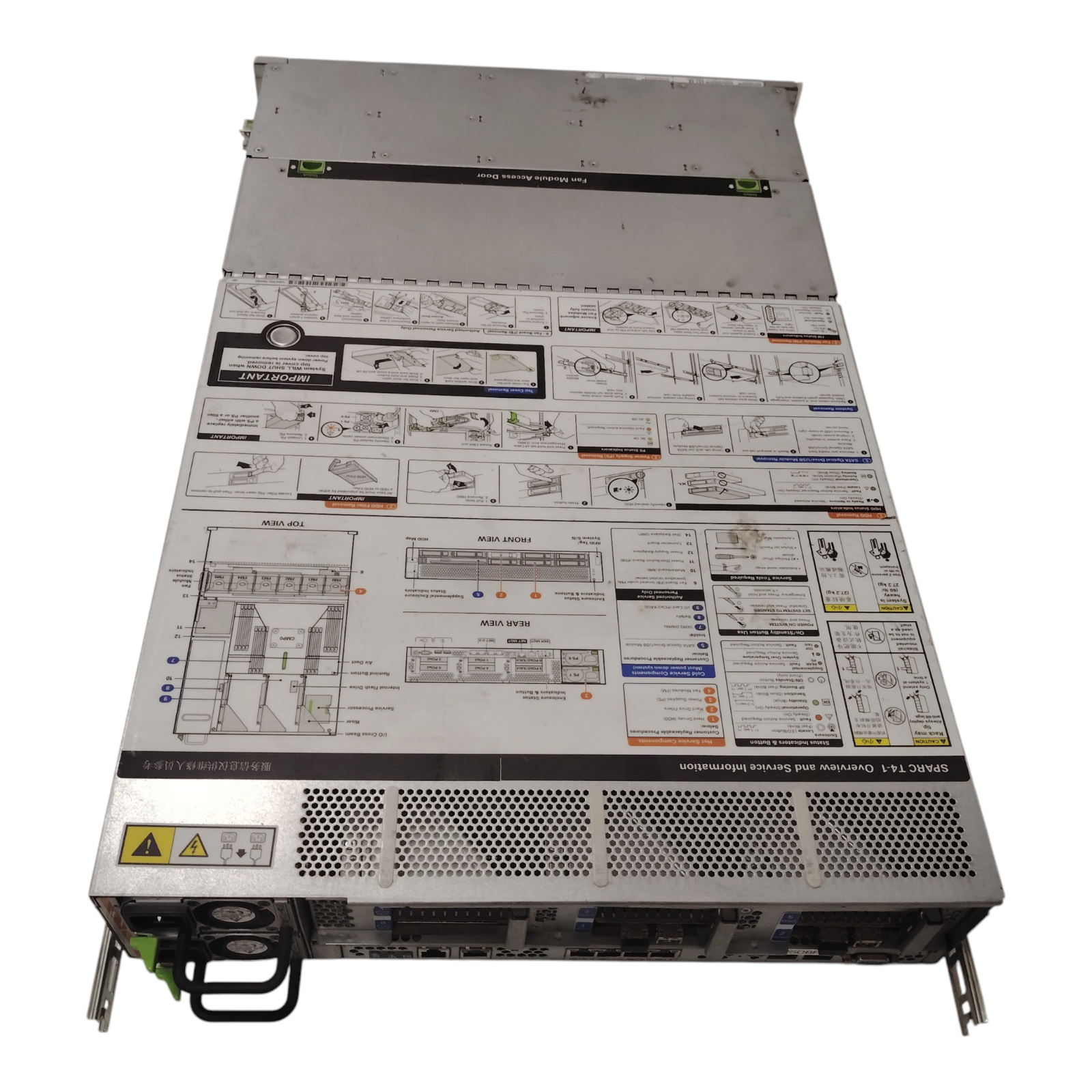 Oracle SPARC T4-1 Server 1x SPARC T4 CPU 32GB RAM, 4x 300GB HDD, HBA, Riser, 2x