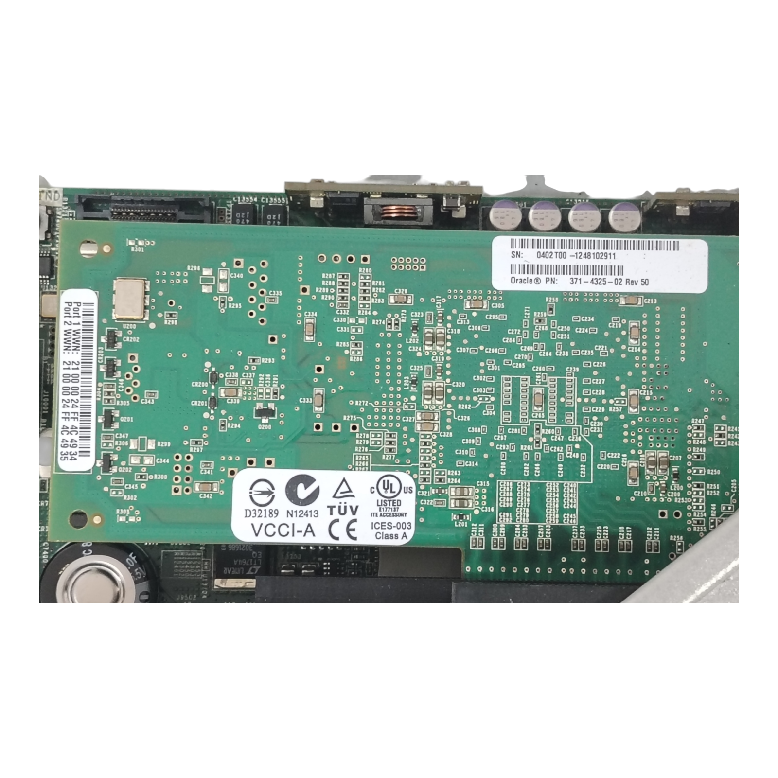 Oracle SPARC T4-1 Server 1x SPARC T4 CPU 32GB RAM, 4x 300GB HDD, HBA, Riser, 2x