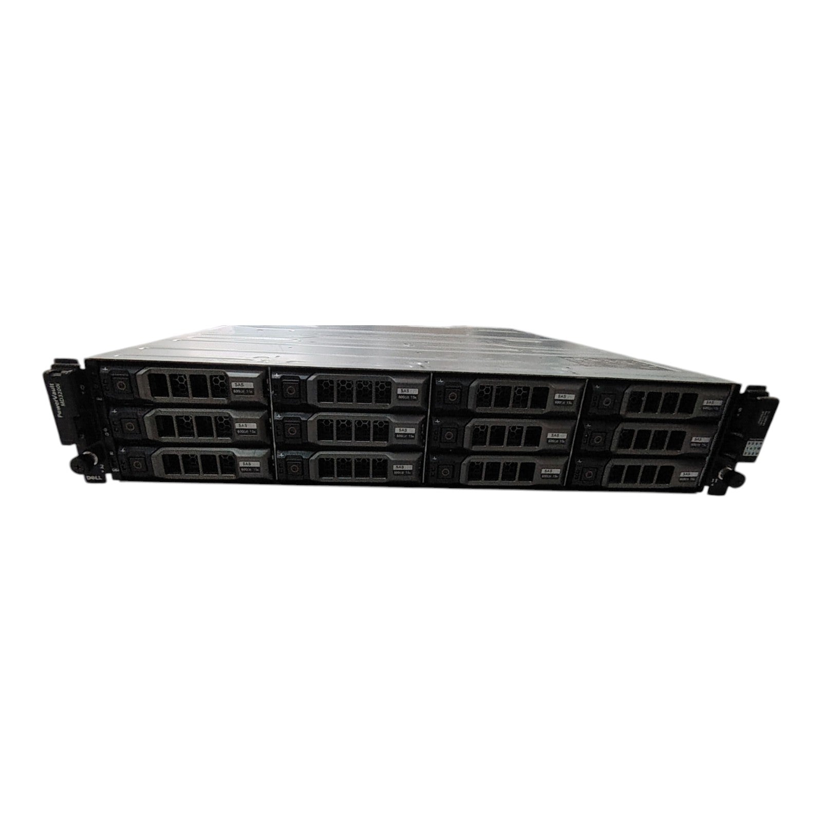 Dell PowerVault MD3200i Storage Array | 12x 1TB 3.5" SAS HDD (12TB Total) | iSCSI Controller | 2U Rackmount | Dual 600W PSU