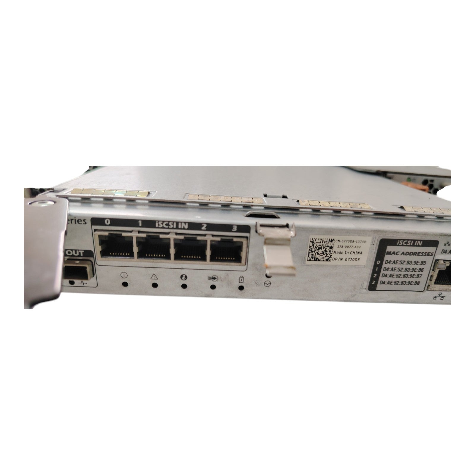 Dell PowerVault MD3200i Storage Array | 12x 1TB 3.5" SAS HDD (12TB Total) | iSCSI Controller | 2U Rackmount | Dual 600W PSU