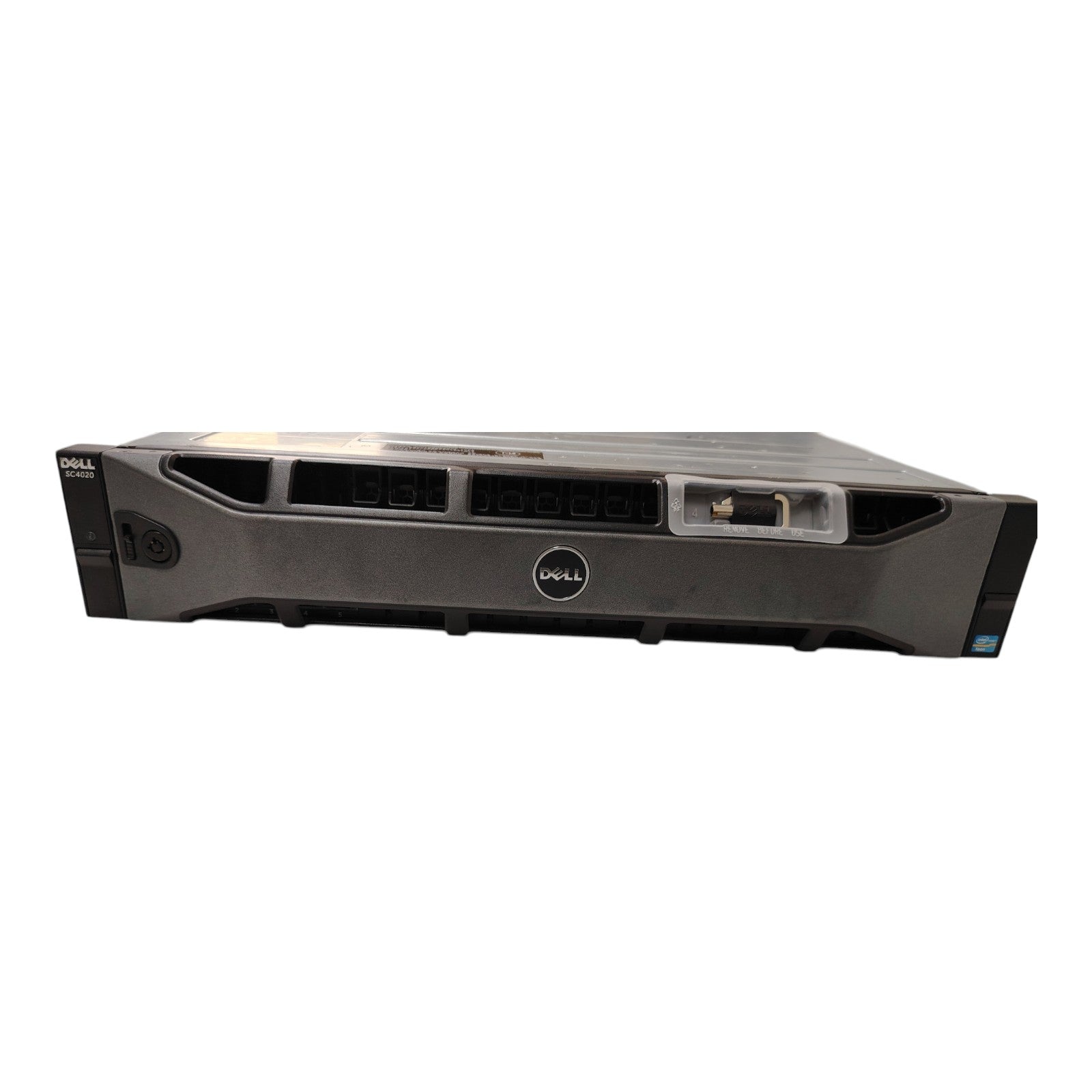 Dell Compellent SC4020 Storage Array | Dual 10Gb iSCSI Controllers | 2U Rackmount | No HDD | 580W Redundant PSU