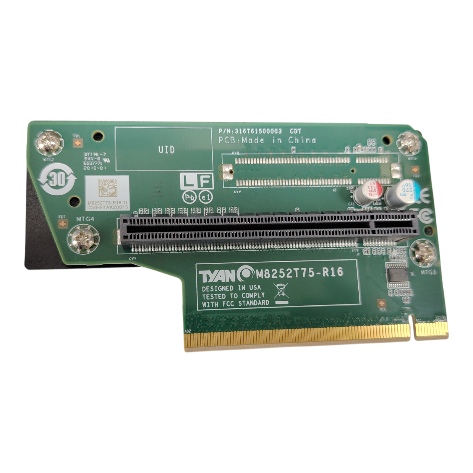 High-performance MiTAC Tyan B8252T75V8E4HR-2T 2U server with dual AMD EPYC 7F32 CPUs, 320GB DDR4 ECC RAM, 1 X 7.68TB NVMe +HDD storage & 1600W redundant PSU.