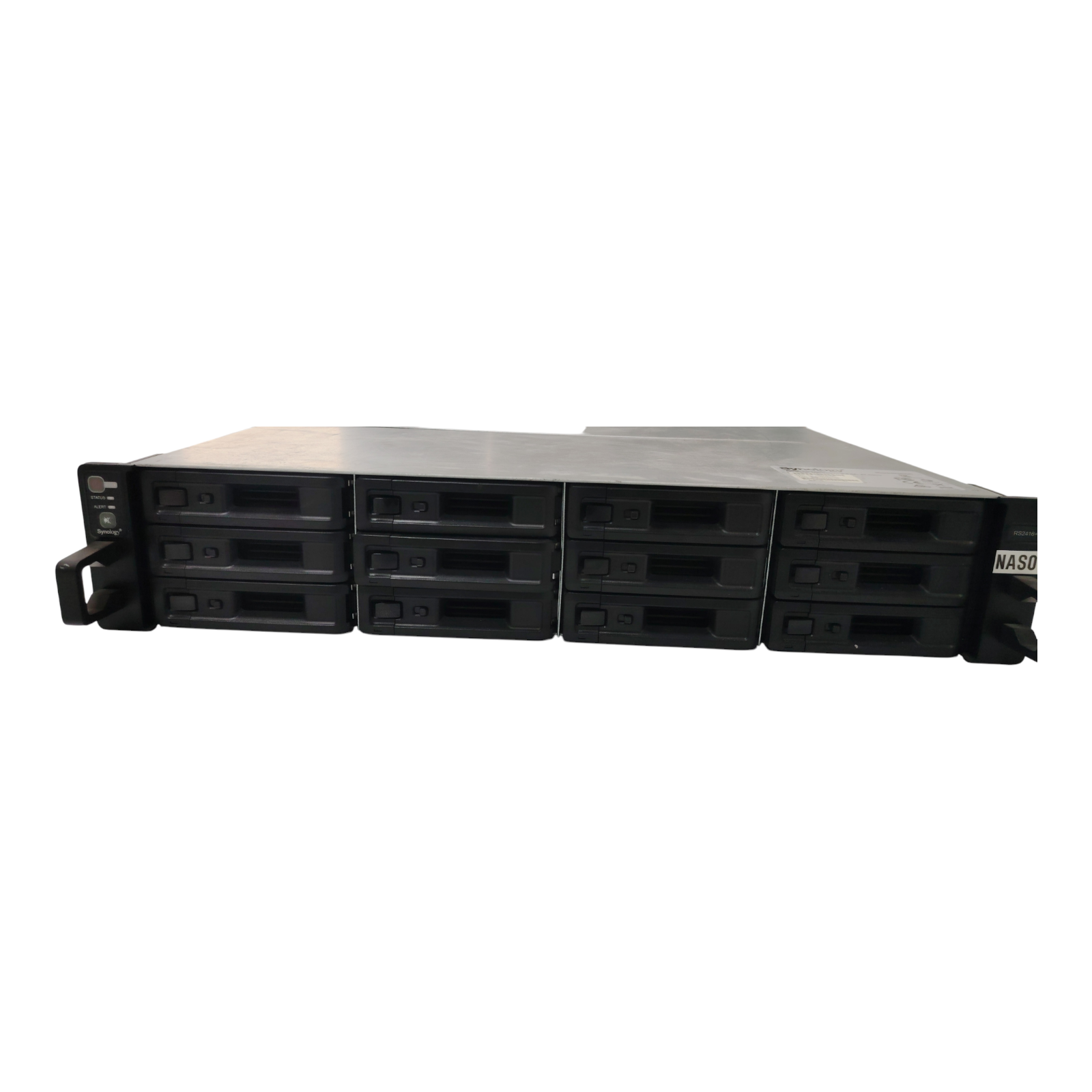Synology RS2416+ NAS | 72TB Storage (6×4TB + 6×8TB HGST HDDs) | 500W PSU