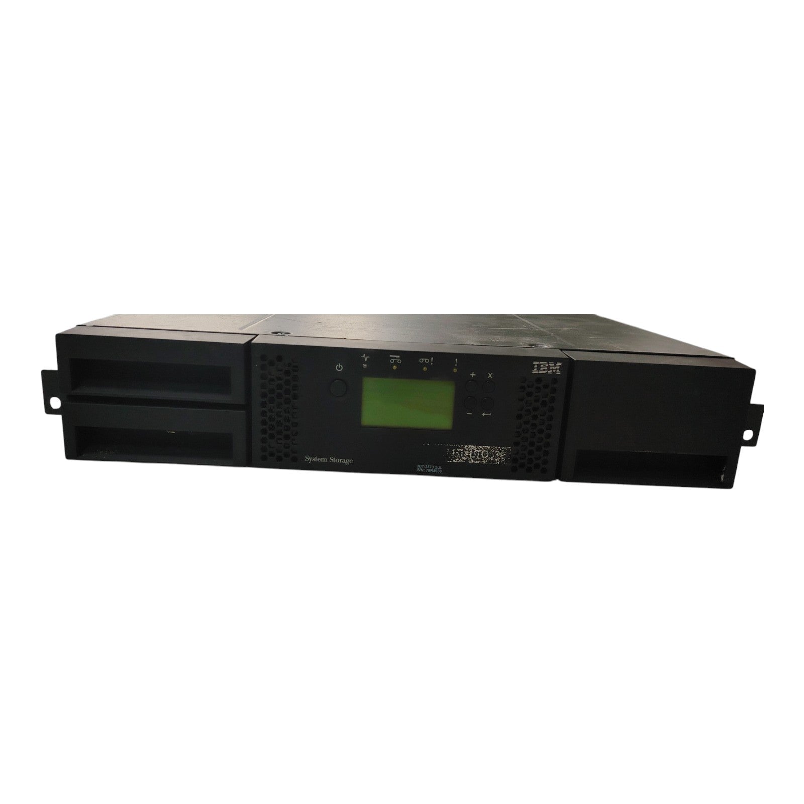 IBM TS3100 Tape Library Express 3573-X2U | 2U Rackmount | LTO-6 Fibre Channel Tape Drive | 2.5TB Native Capacity