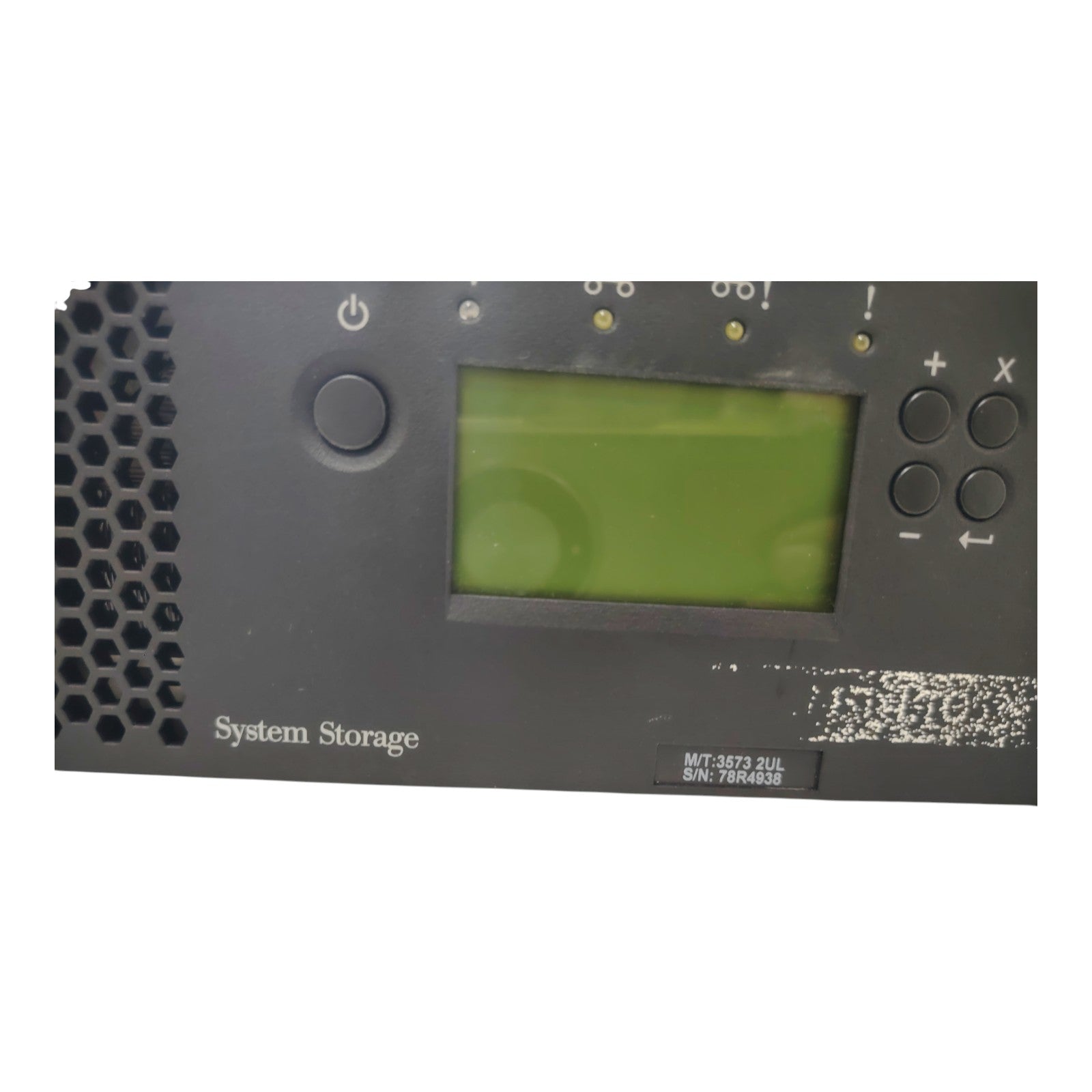 IBM TS3100 Tape Library Express 3573-X2U | Rackmount Tape Library | LTO-5 Fibre Channel Drive | 1.5TB Native Capacity