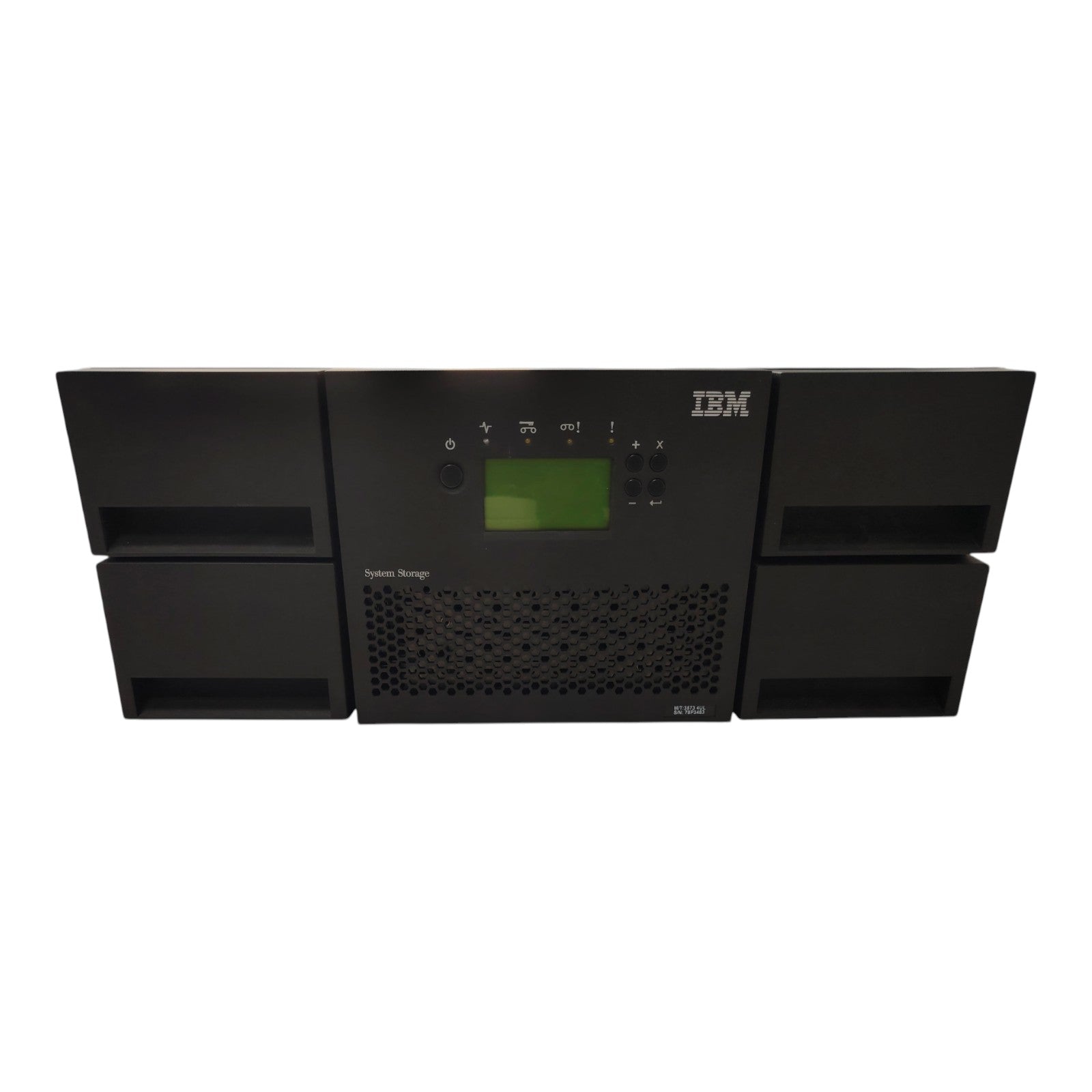 IBM TS3200 Tape Library 3573-4UL | 2× LTO-5 Ultrium SAS Drives | 4U Rackmount Enterprise Backup & Archiving