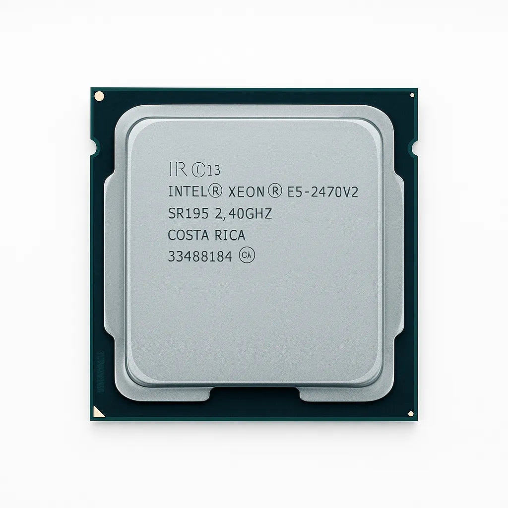 Intel Xeon E5-2470 v2 SR19S 10-Core 2.40GHz 25MB Cache Server CPU Processors (LGA1356, Ivy Bridge-EP)